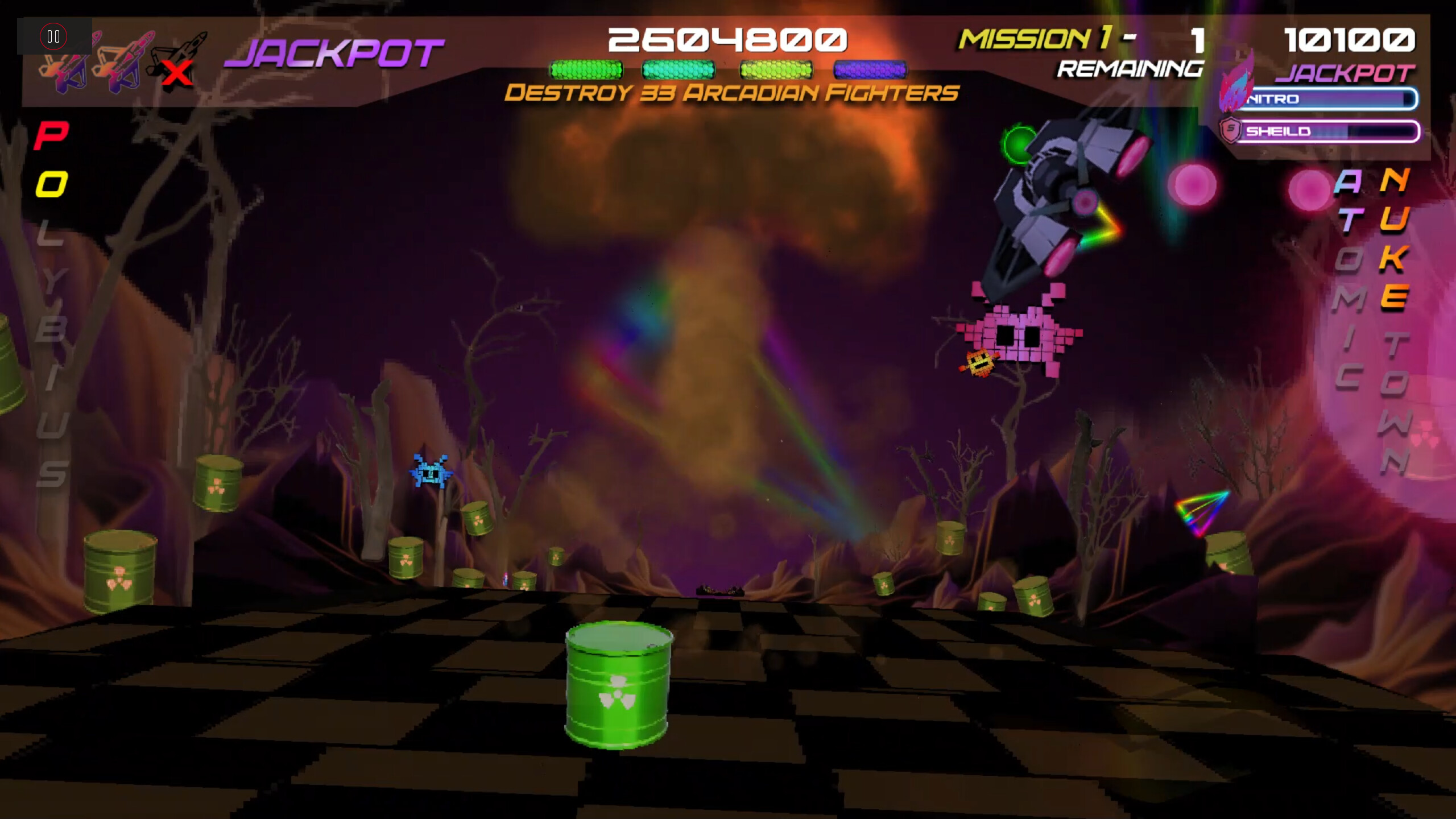 Polybius invaders 2 screenshot 2