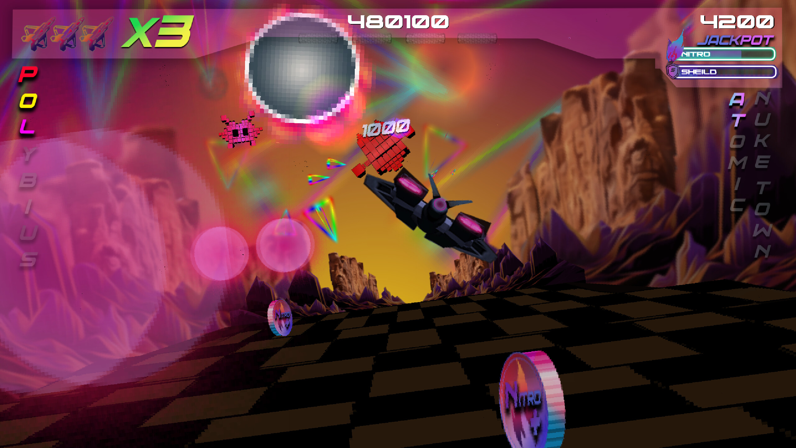 Polybius invaders 2 screenshot 1