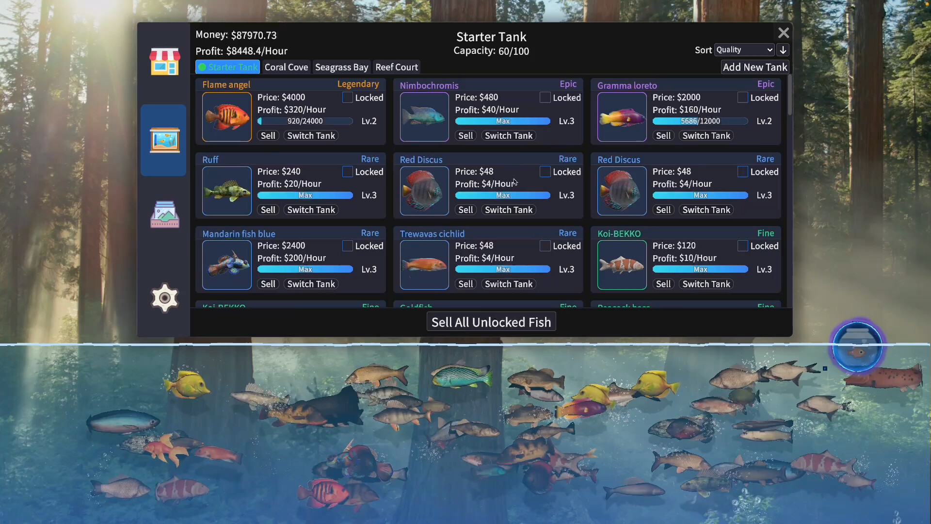 Cyber Fish King screenshot 2