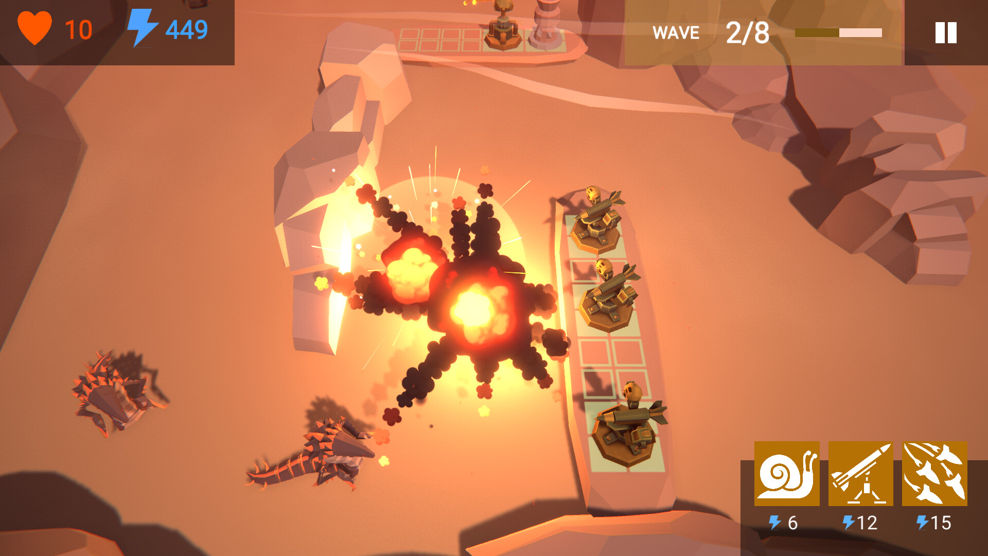 Endless Desert TD screenshot 1