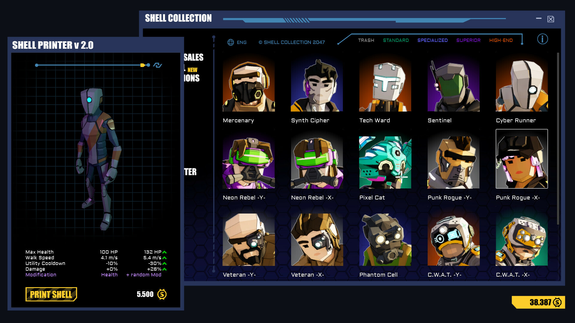Shell Runner screenshot 1