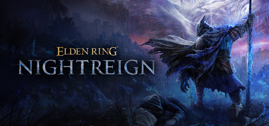 Official Elden Ring Nightreign banner used as a reminder to verify installation and updates before testing settings