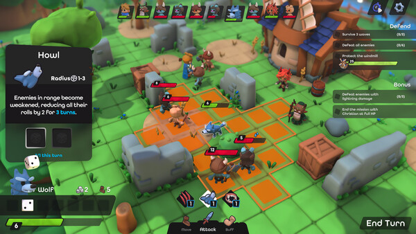 Dobbel Dungeon screenshot