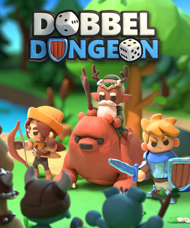 Dobbel Dungeon upgrade interface showing hero skill trees and a shared skill point pool, with the mystic or upgrade options visible.