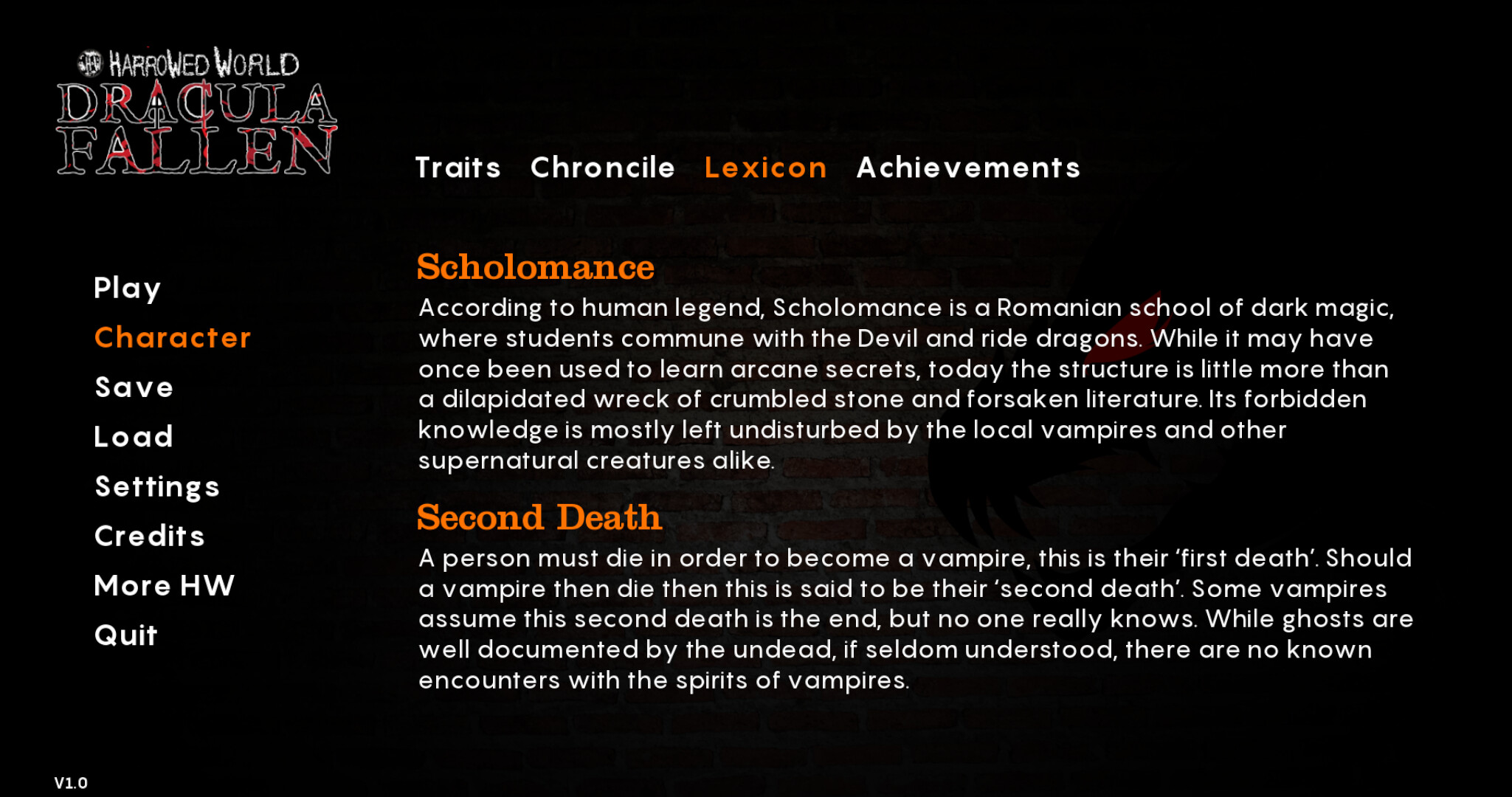 Harrowed World: Dracula Fallen screenshot 2