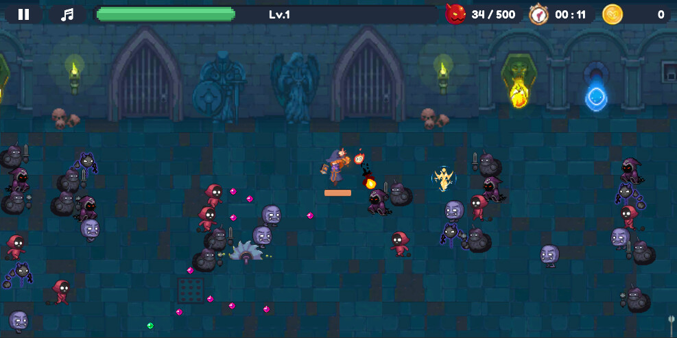 Scroll Survival screenshot 1