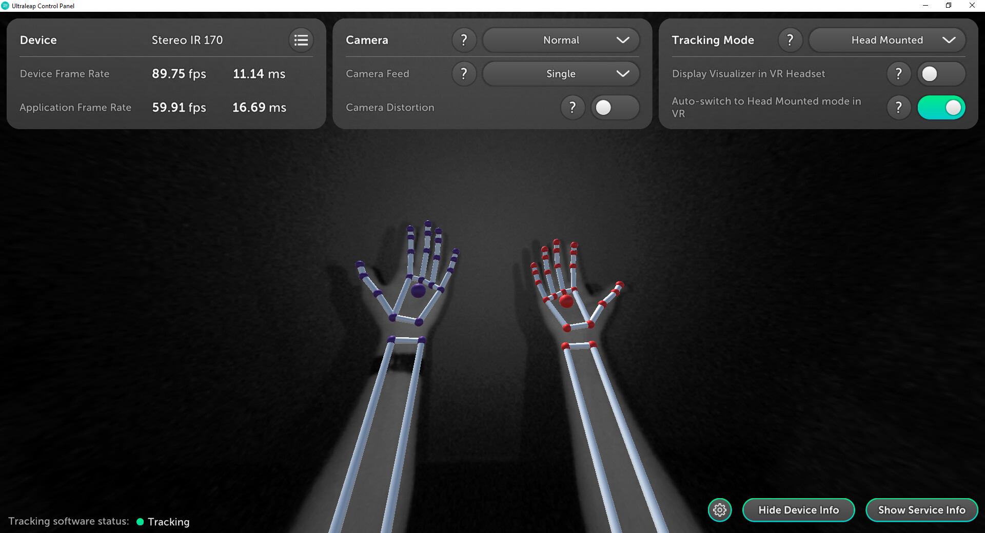 Ultraleap Gemini screenshot 2