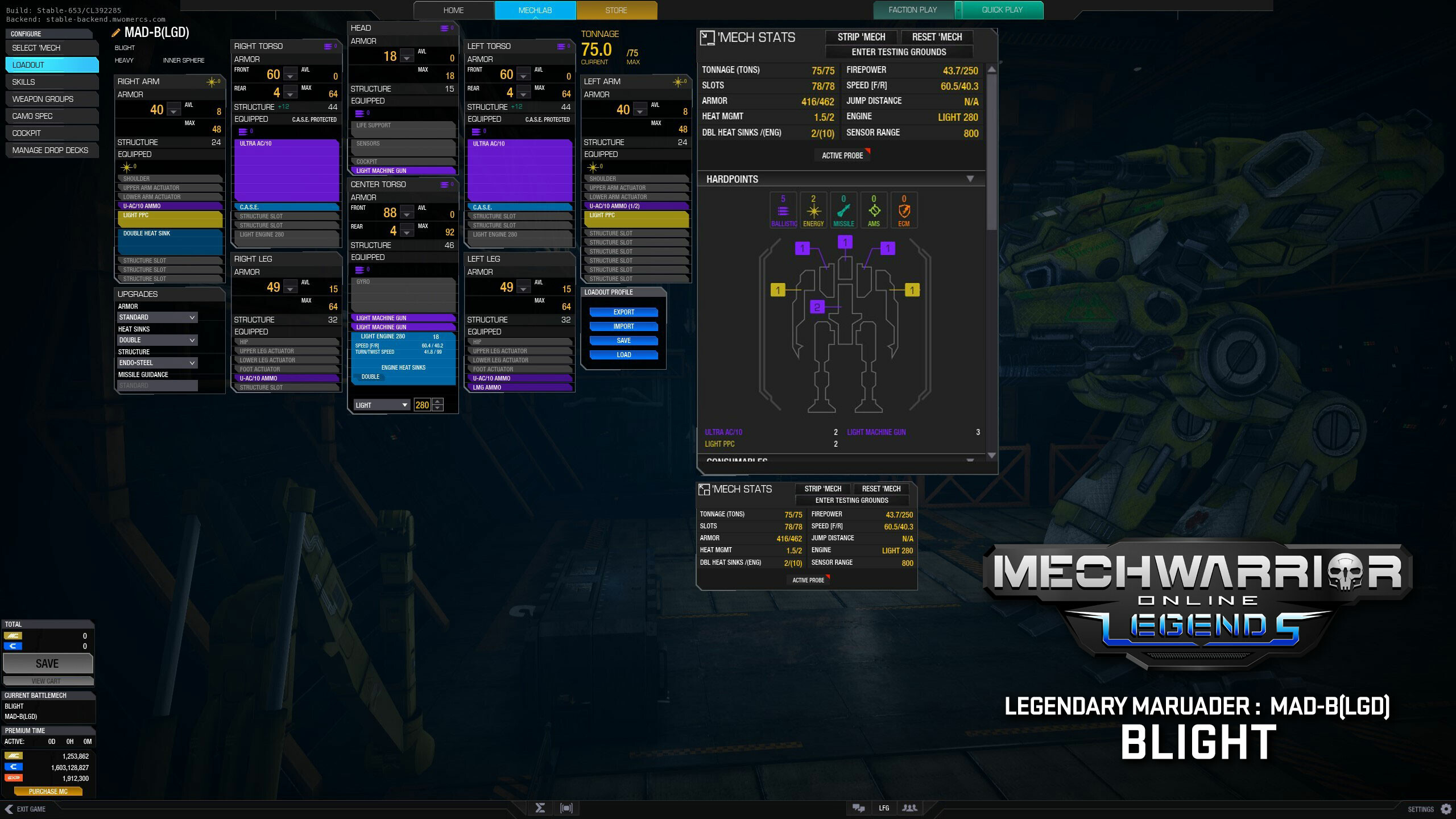 MechWarrior Online™ - Blight Legendary Mech Pack screenshot 3