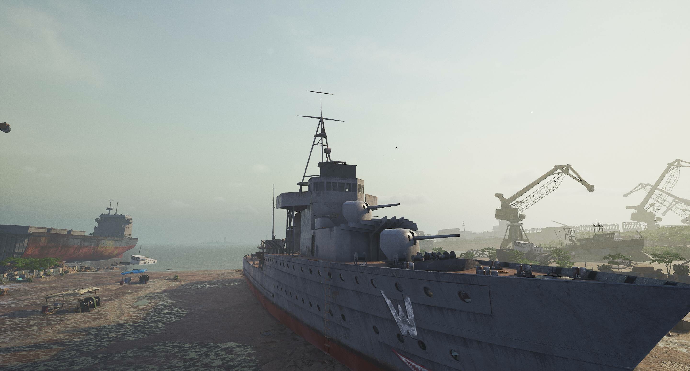 Ship Graveyard Simulator 2 - Warships DLC screenshot 1