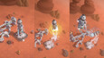 A screenshot of Stellar Settlers: Weltraumkolonie-Bauer