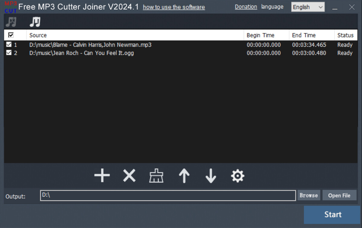 MP3 Cutter Joiner screenshot 4