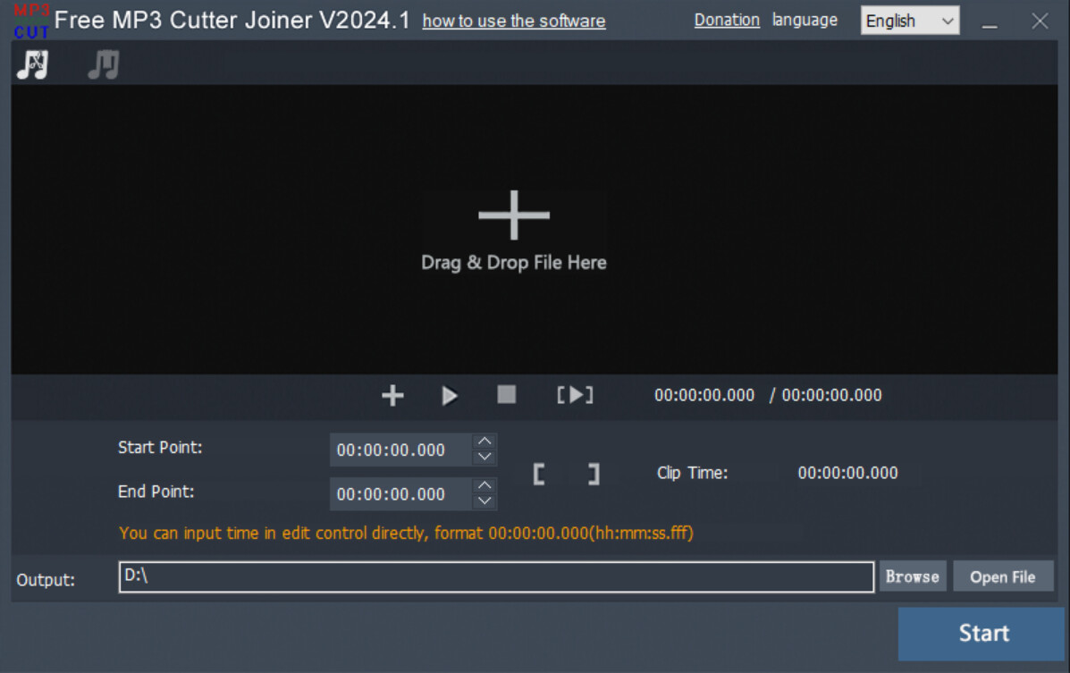 MP3 Cutter Joiner screenshot 2