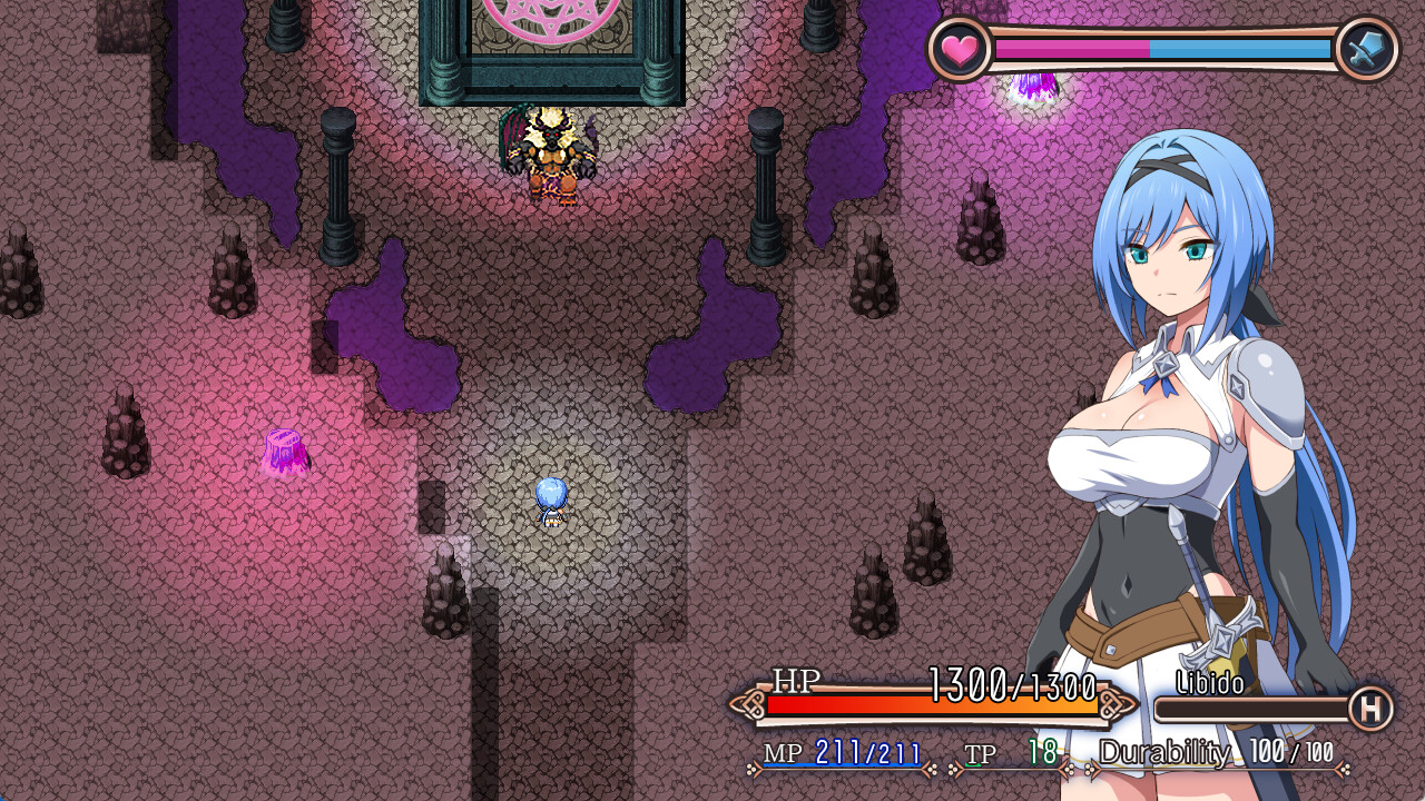 Nightmare Knight ~Sacred Maiden & Fallen Magic~ screenshot 1
