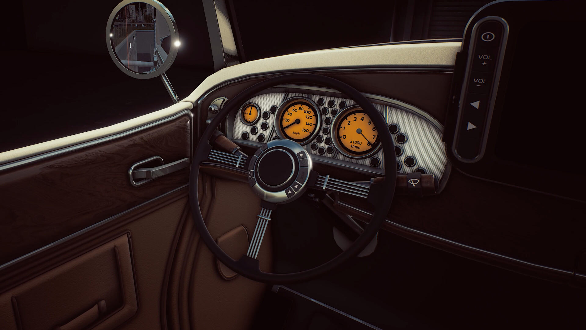 Taxi Life: A City Driving Simulator - VIP Vintage Convertible Car screenshot 2