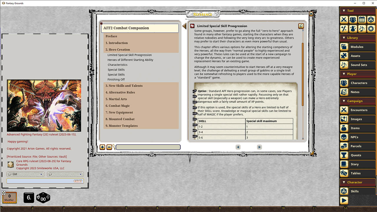 Fantasy Grounds - Combat Companion screenshot 5