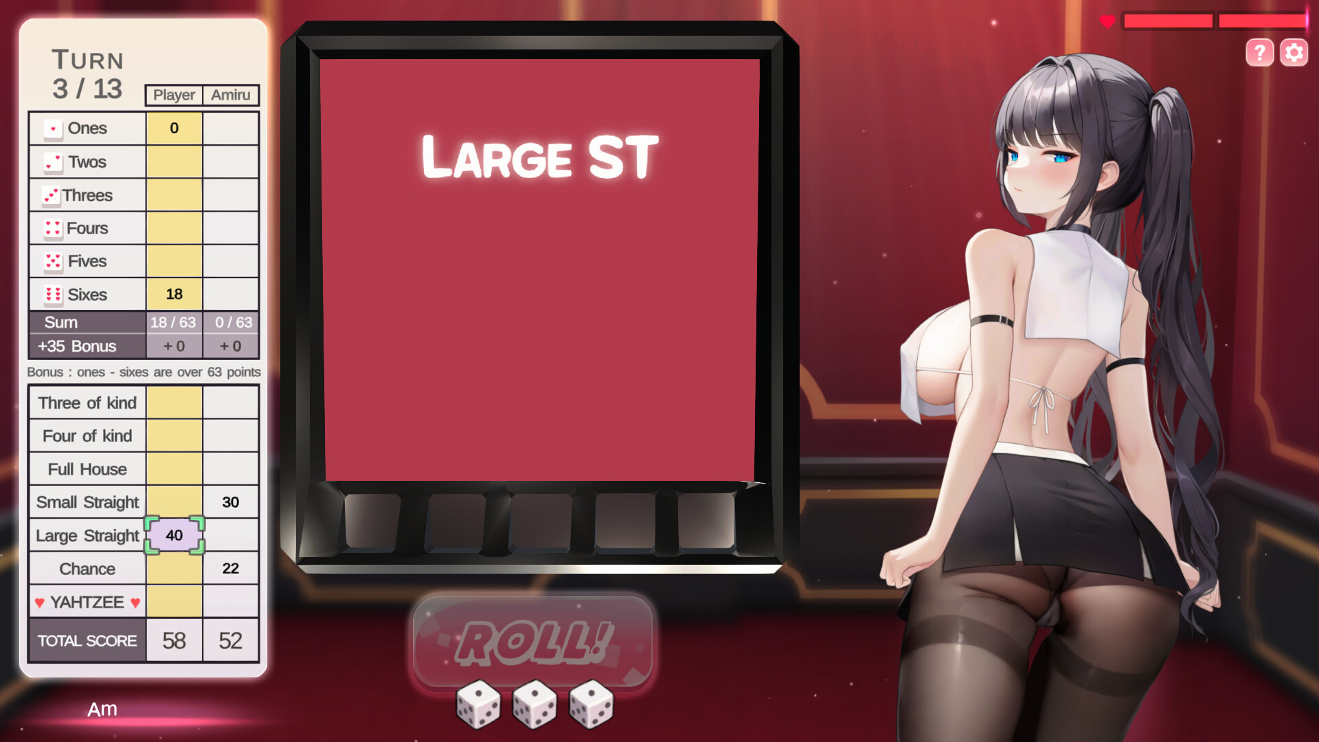yahtzee girl screenshot 13