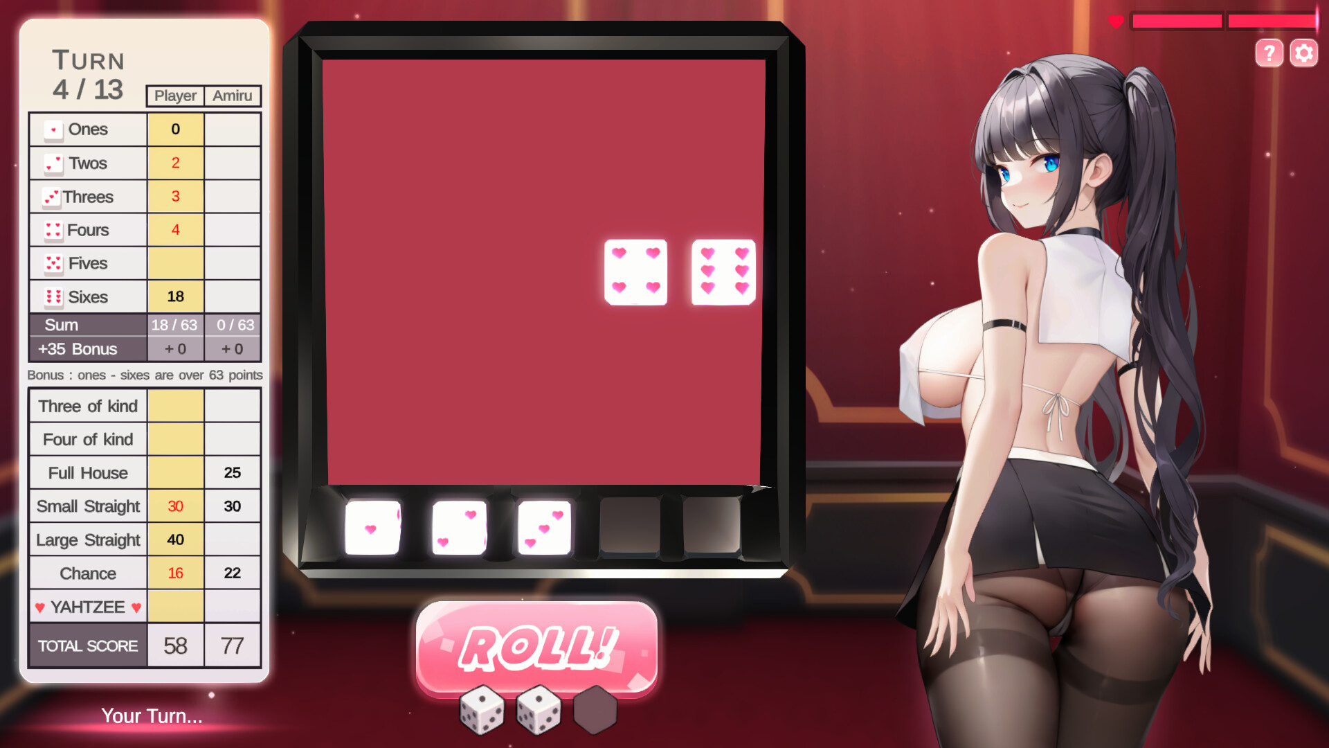 yahtzee girl screenshot 12