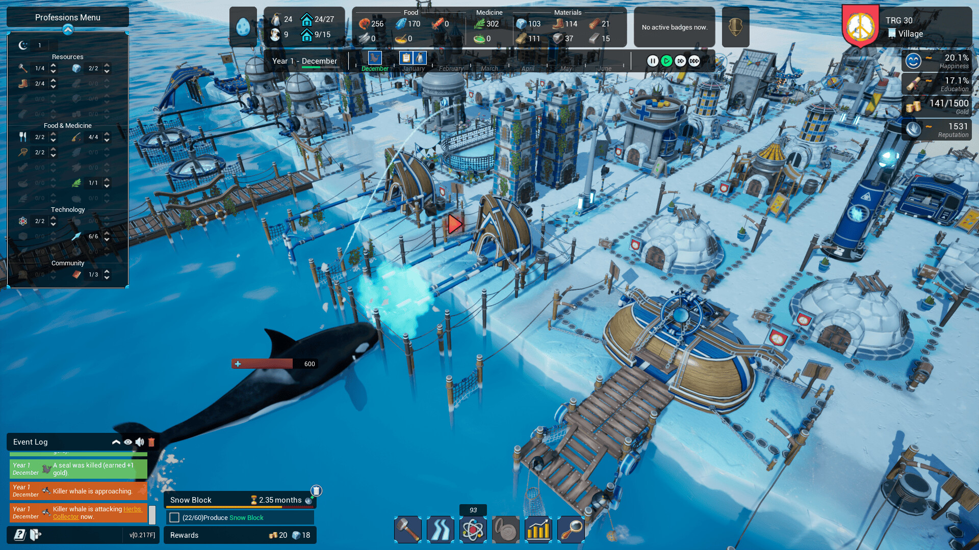 United Penguin Kingdom: Huddle up screenshot 1