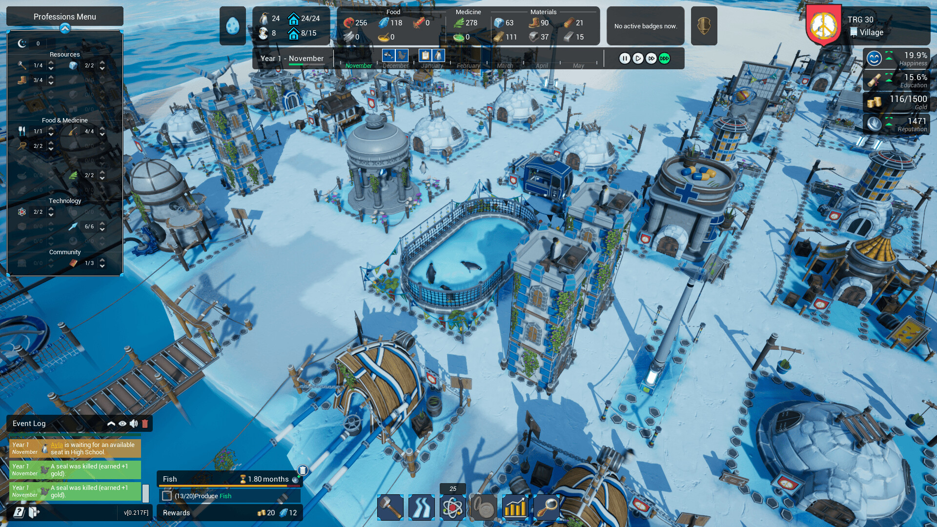 United Penguin Kingdom: Huddle up screenshot 3