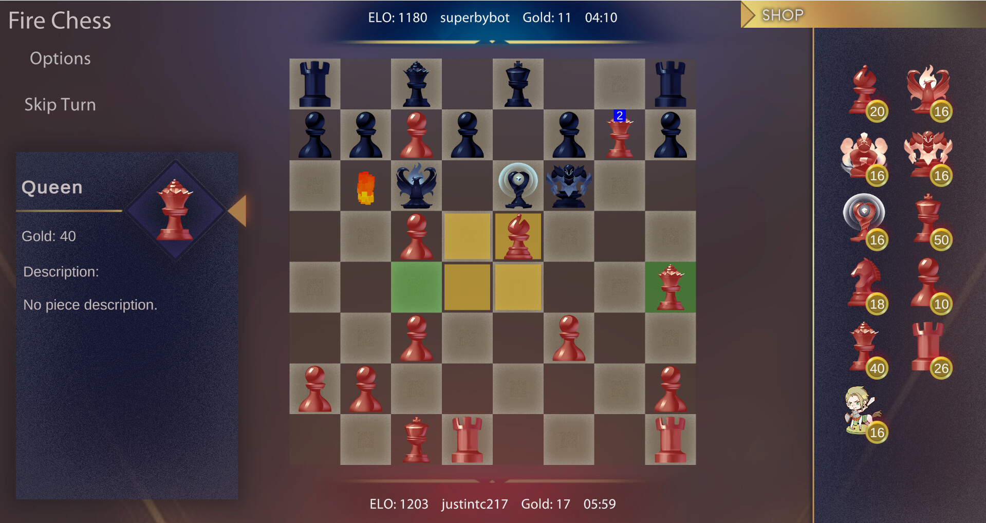 FireChess screenshot 2