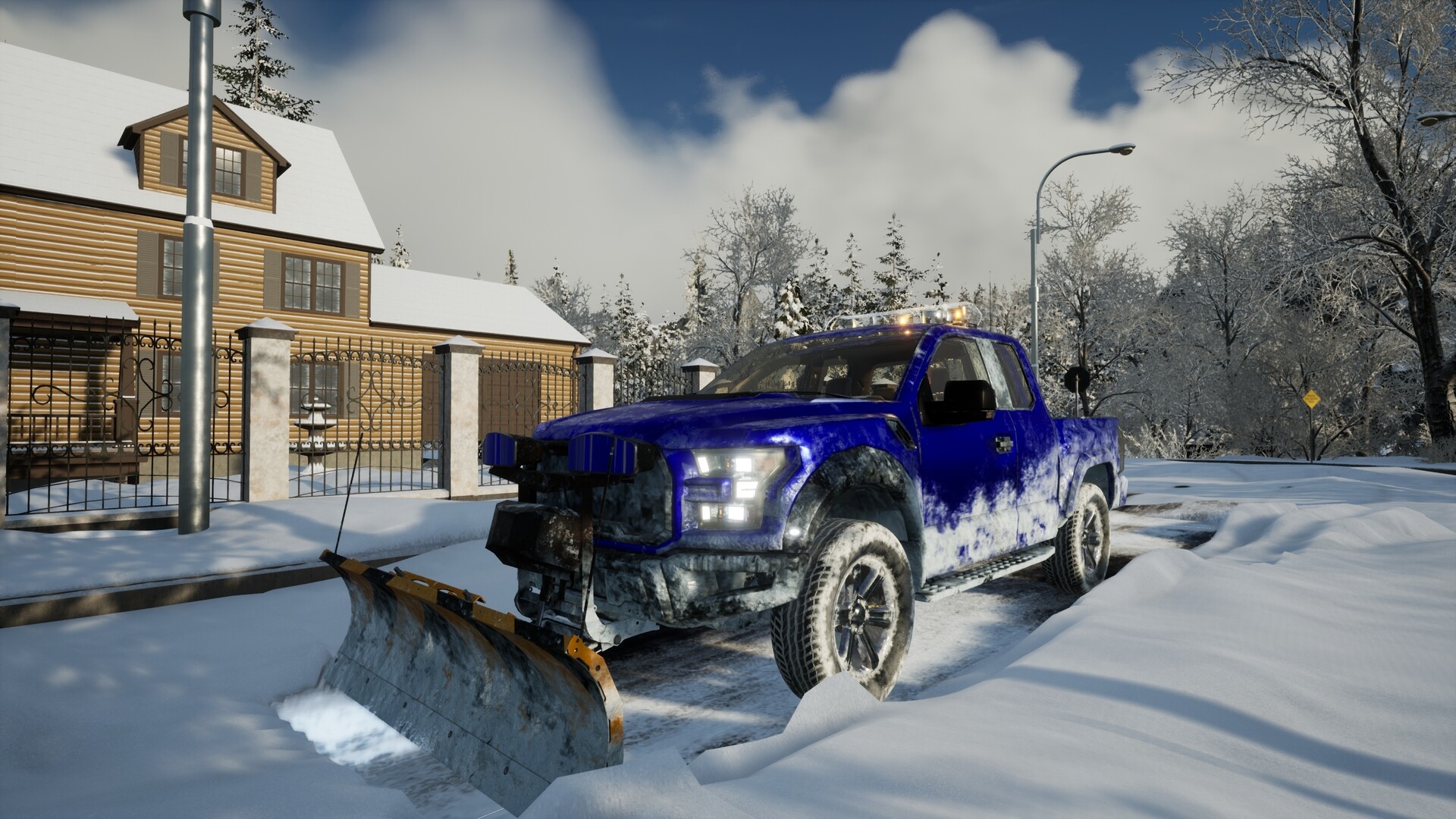 Snow Plowing Simulator - First Snow screenshot 14
