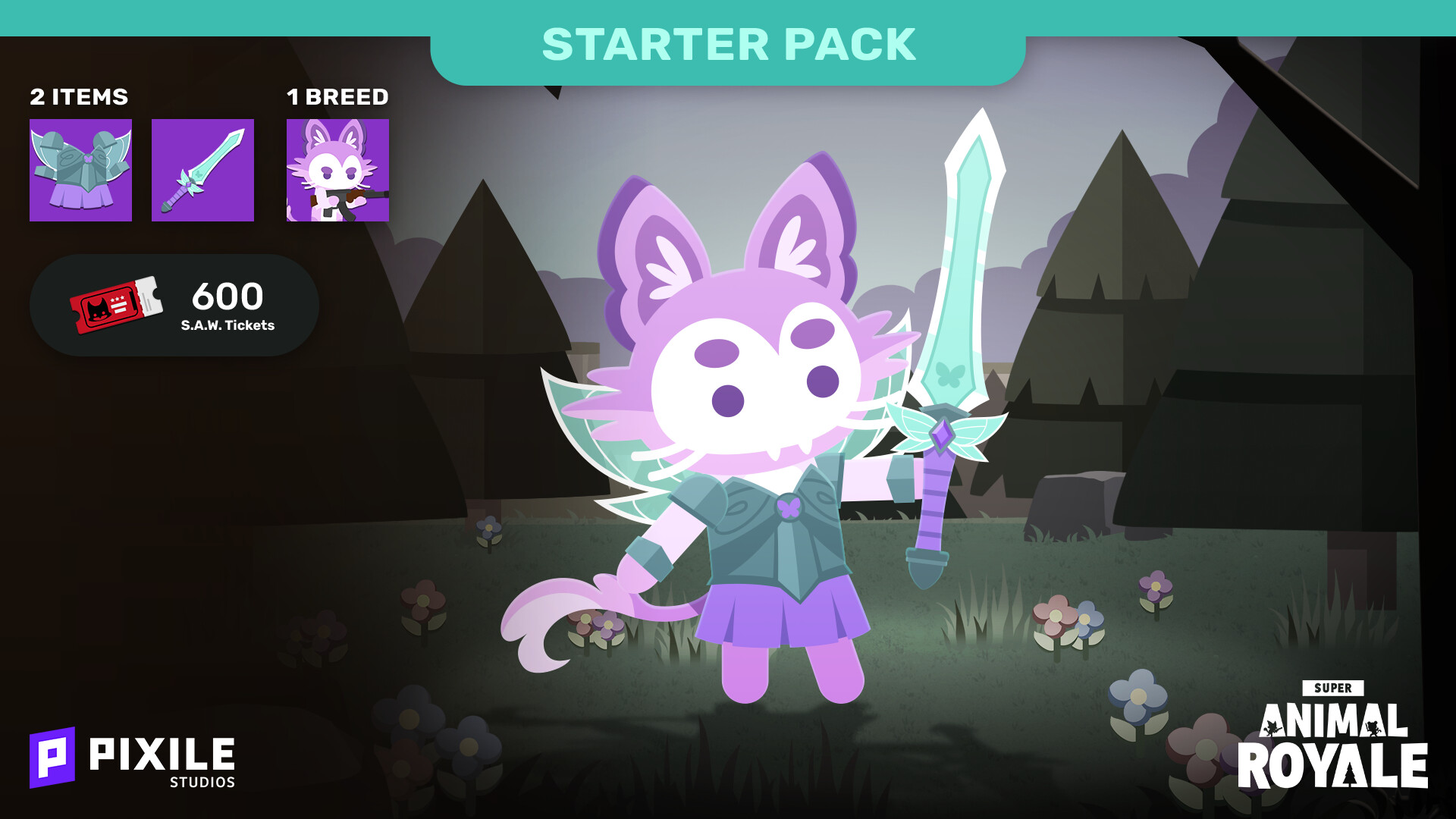 Super Animal Royale Season 10 Starter Pack screenshot 1