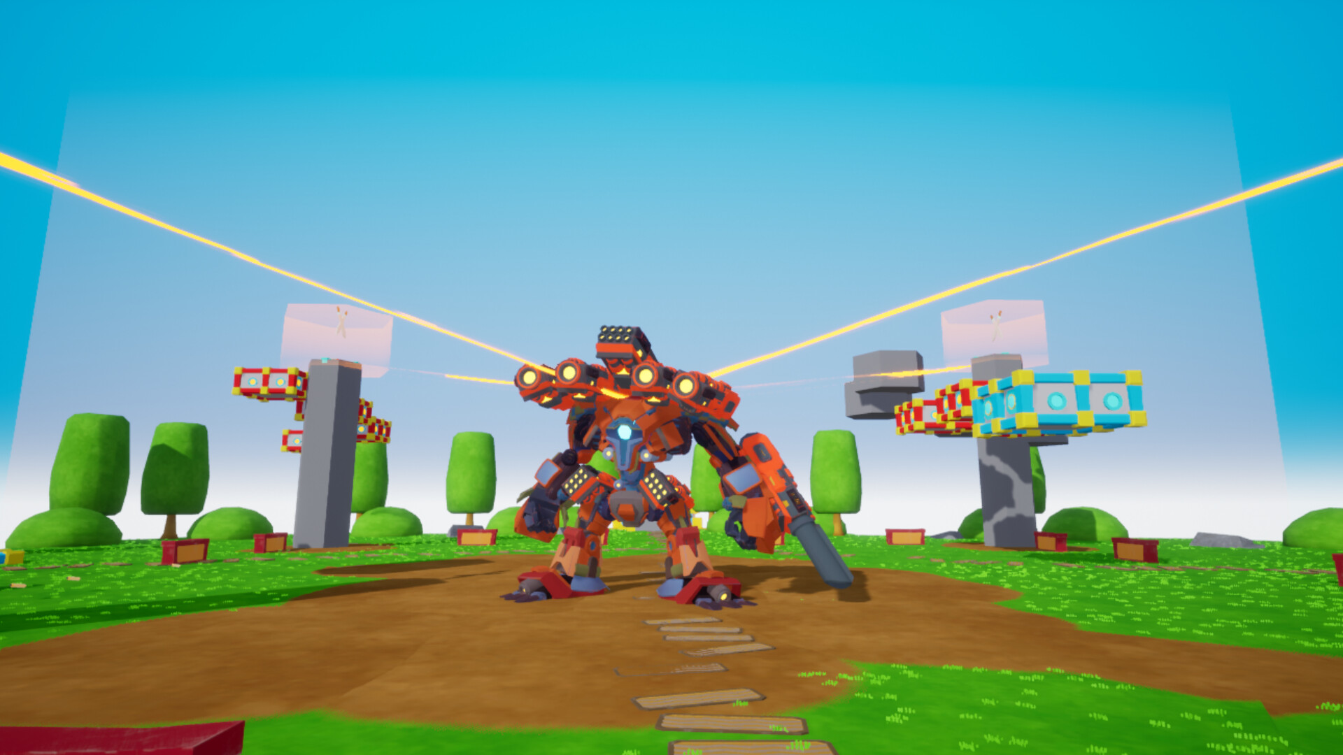 Retro Blaster : Mech Madness screenshot 12