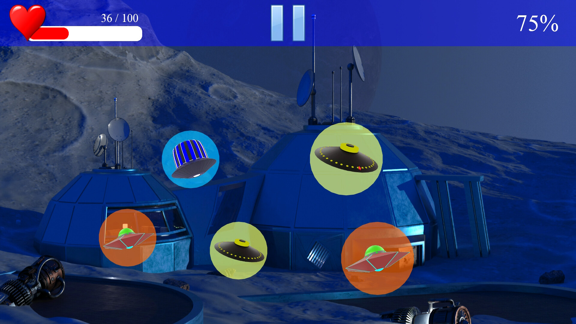 Aim in Space screenshot 3