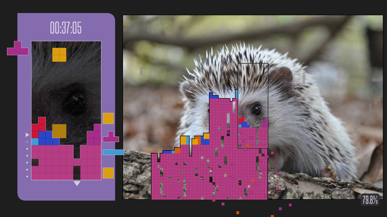 Block Breakin' Logic Downstacker screenshot 2