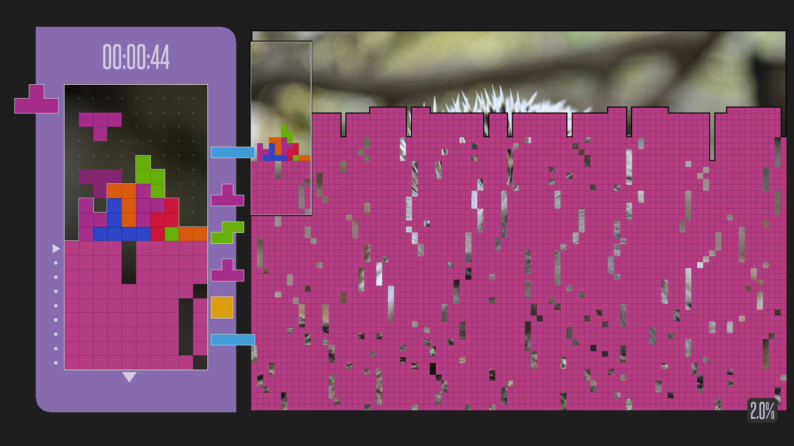 Block Breakin' Logic Downstacker screenshot 1