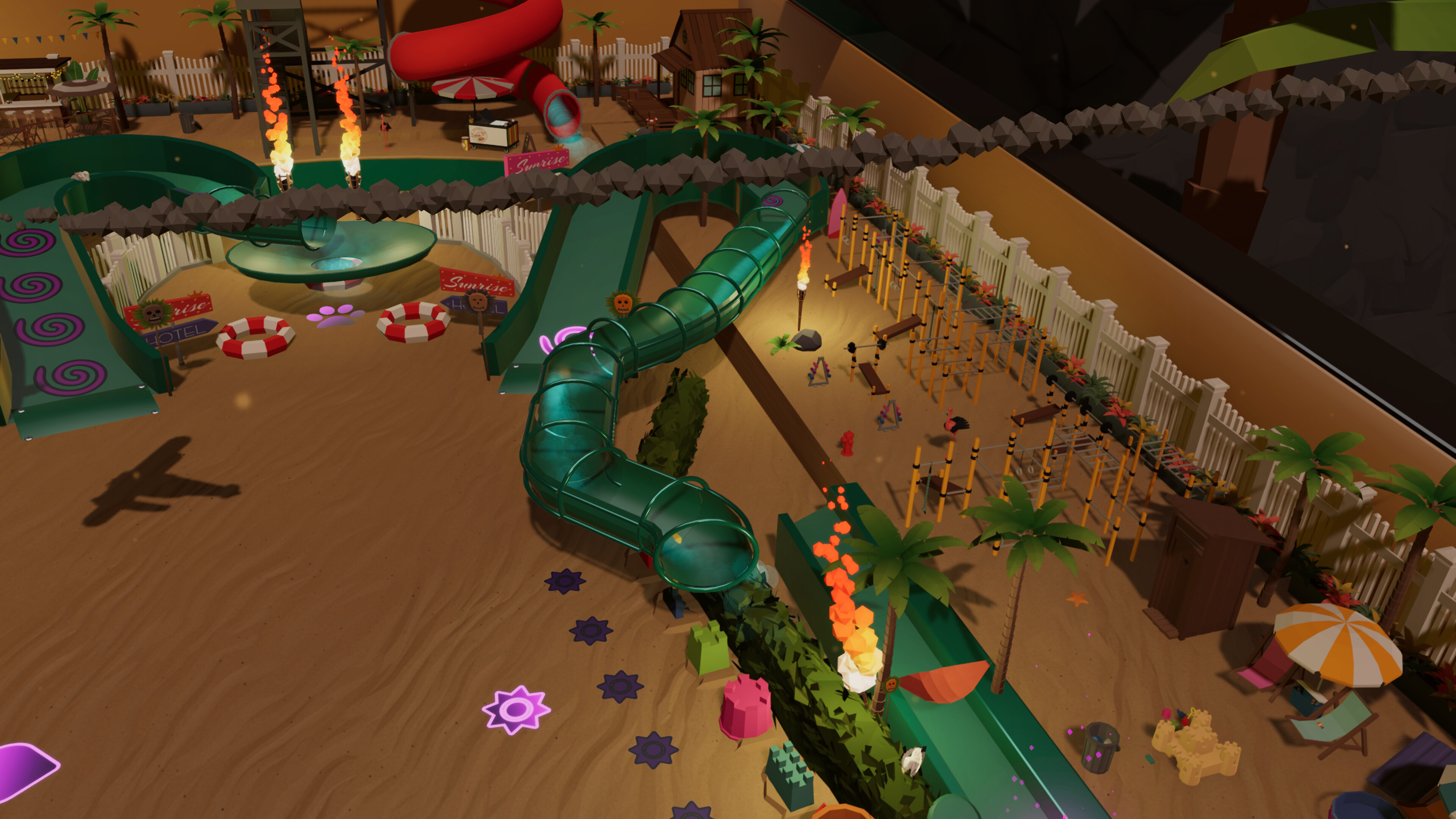 Roxy Raccoon's Pinball Panic - Tropical Treats screenshot 5