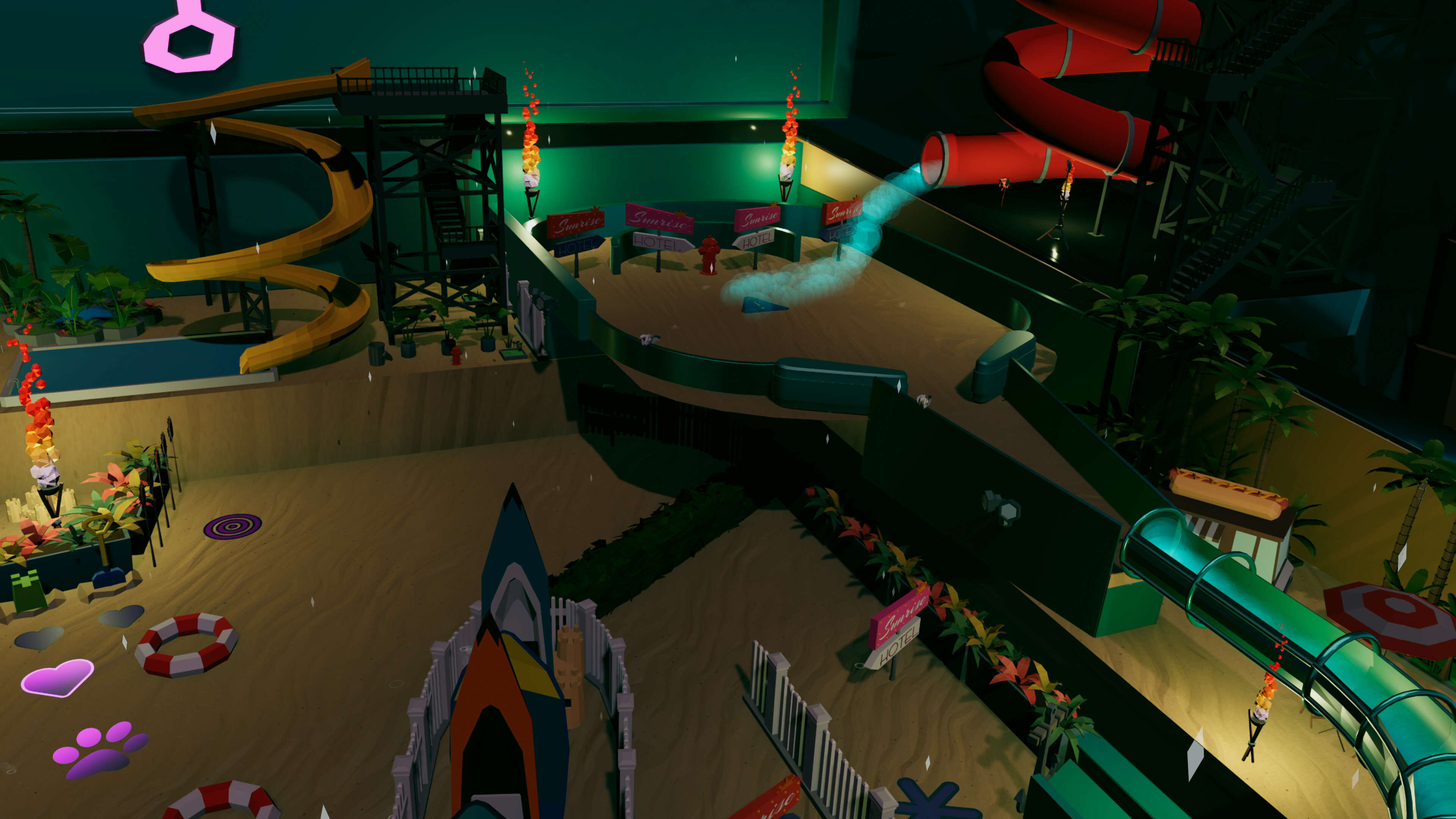 Roxy Raccoon's Pinball Panic - Tropical Treats screenshot 13