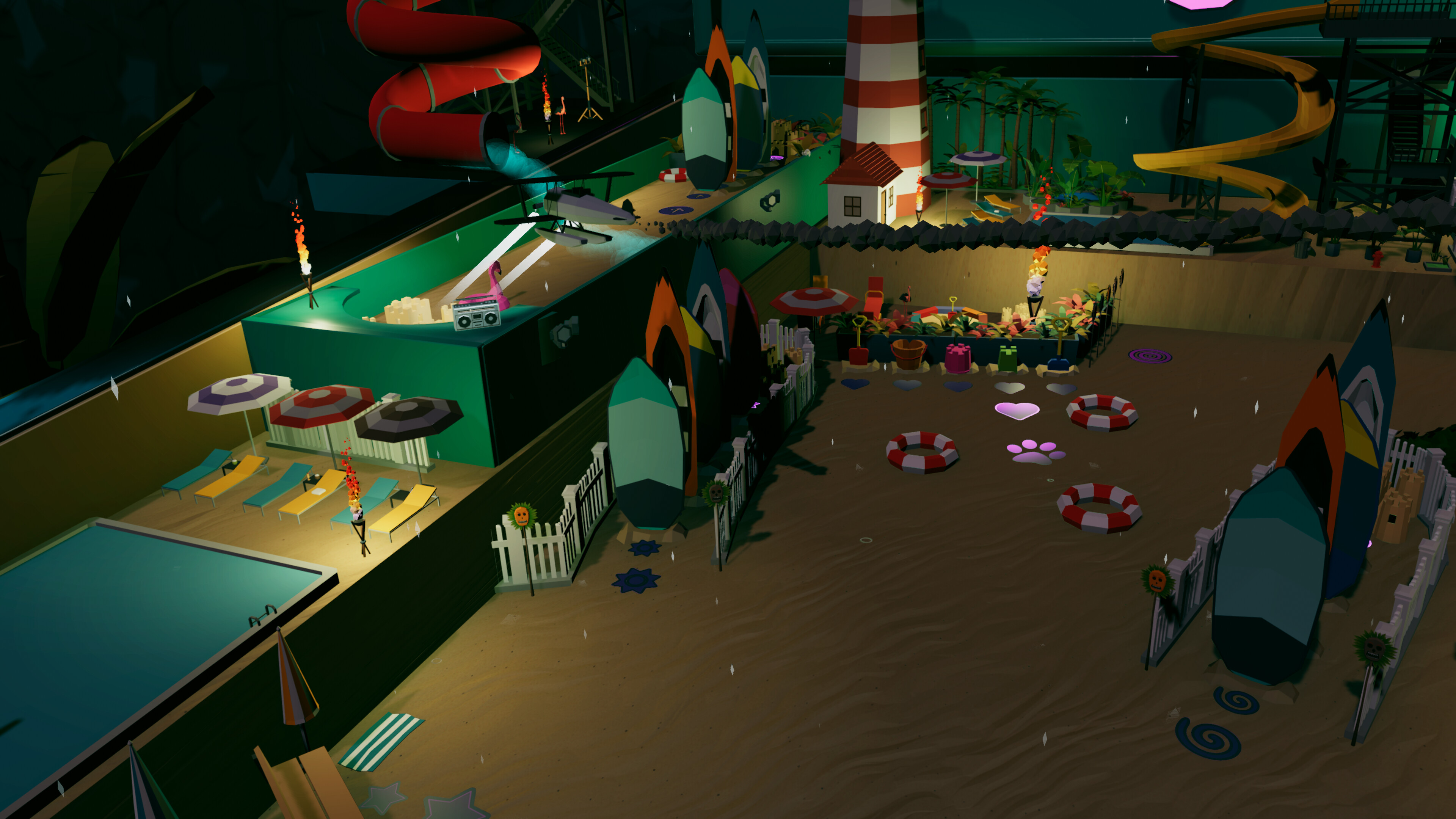 Roxy Raccoon's Pinball Panic - Tropical Treats screenshot 10