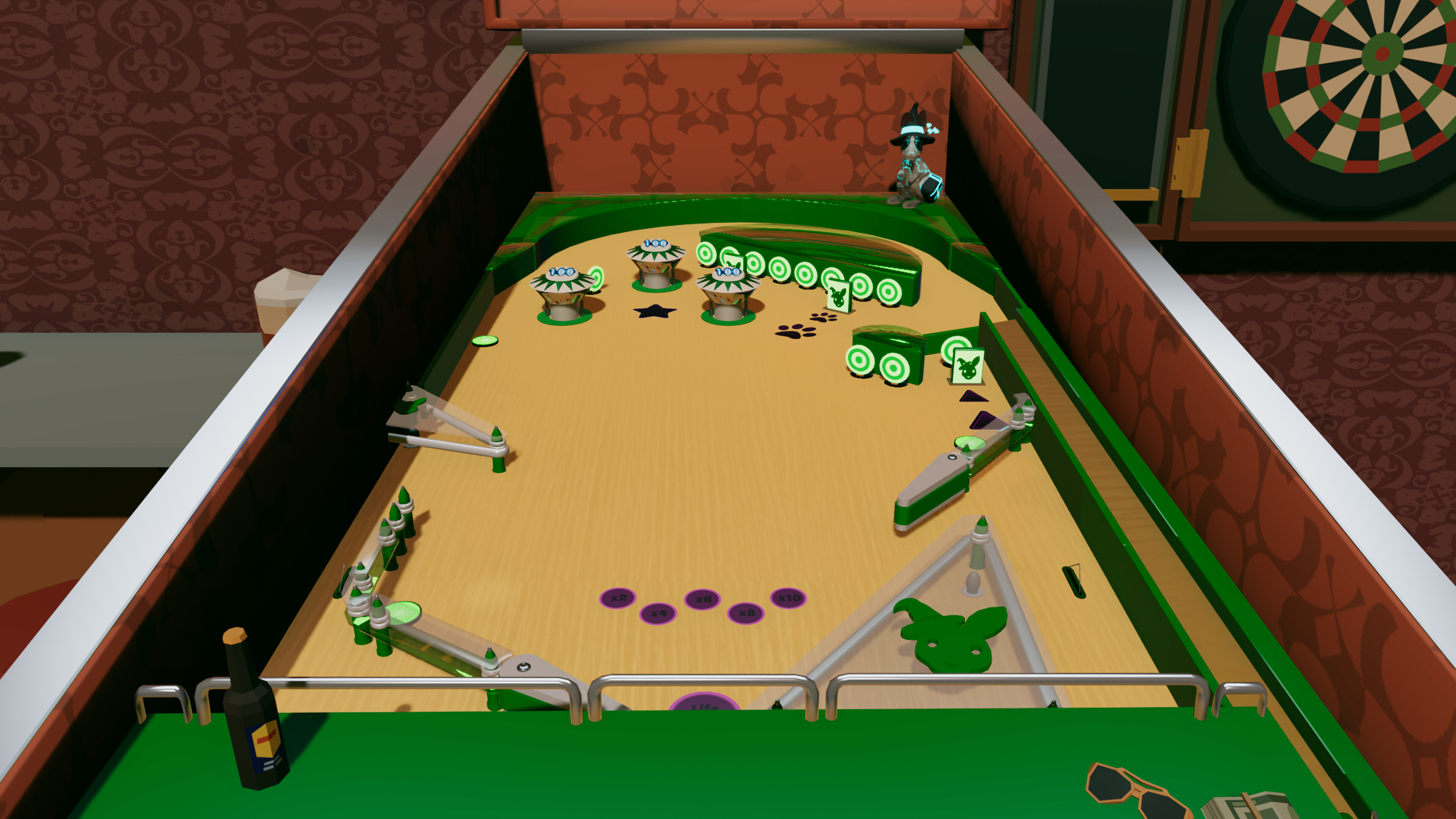 Roxy Raccoon's Pinball Panic - Retro Revival screenshot 2