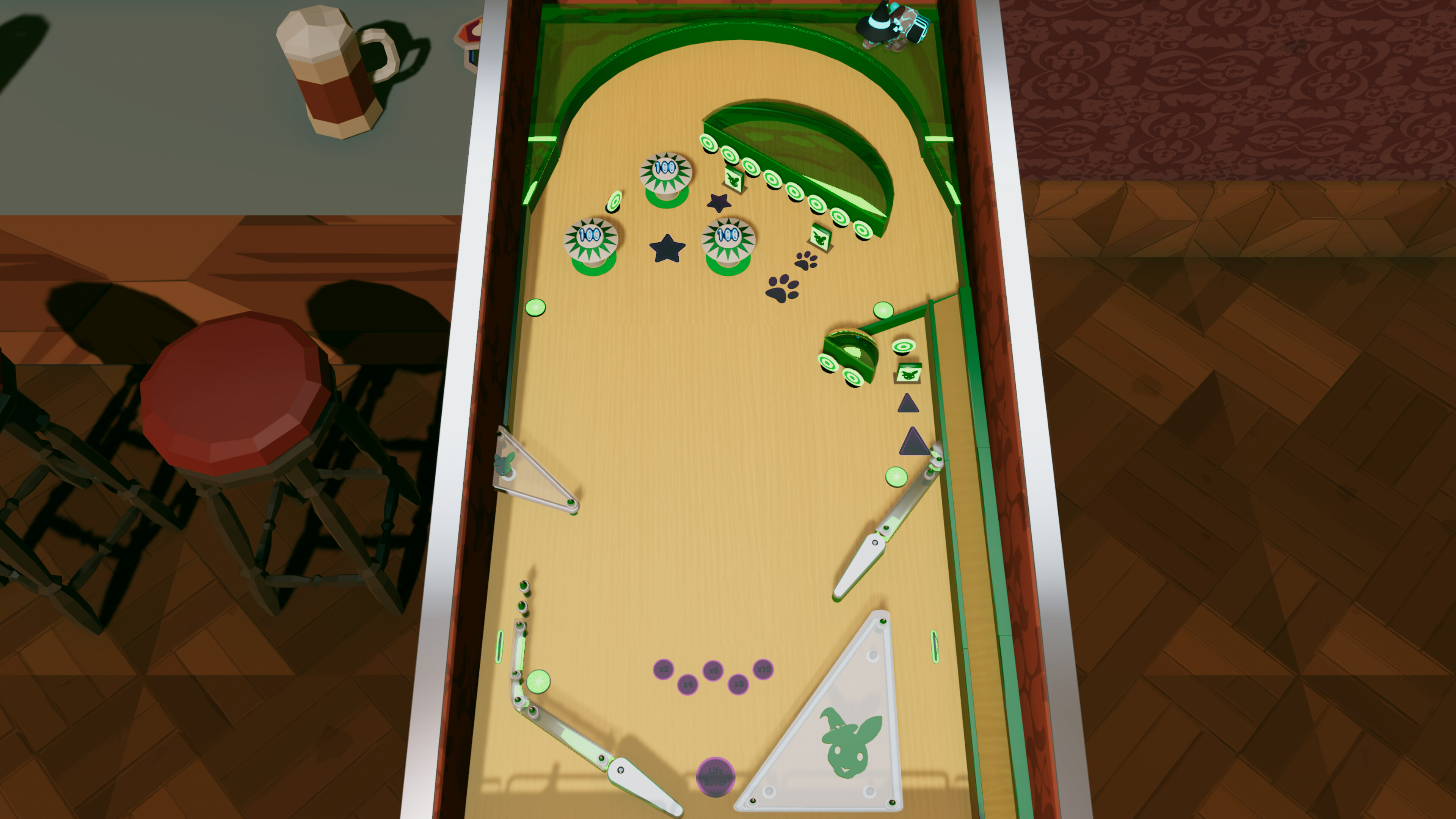 Roxy Raccoon's Pinball Panic - Retro Revival screenshot 9