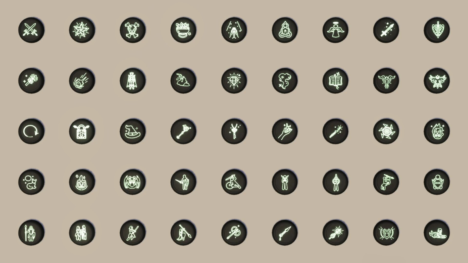 RPG Developer Bakin Glowing Icon Pack screenshot 1