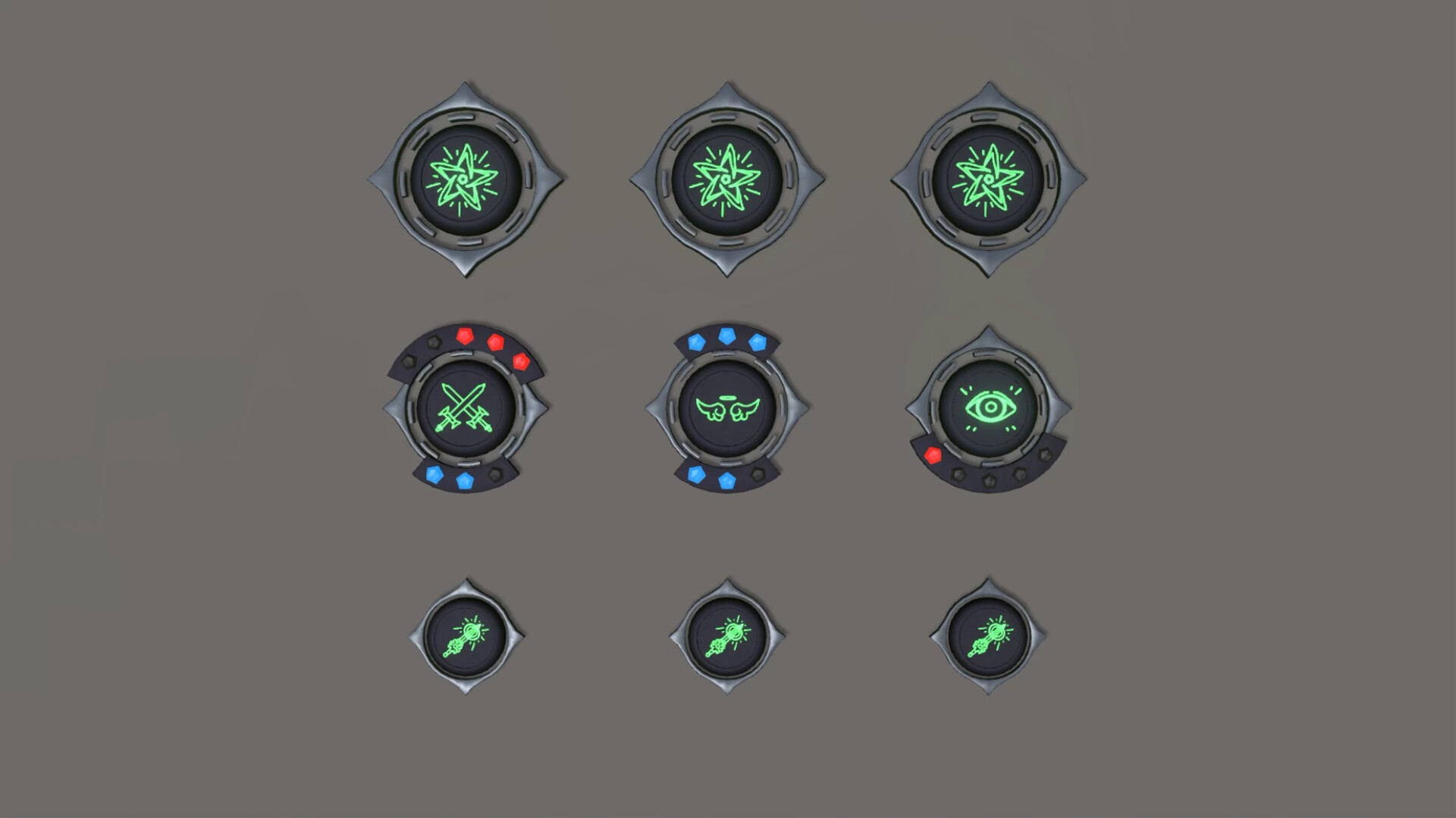 RPG Developer Bakin Glowing Icon Pack screenshot 2