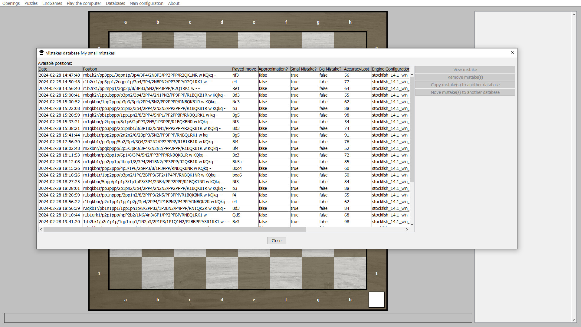 Chess Exerciser screenshot 6
