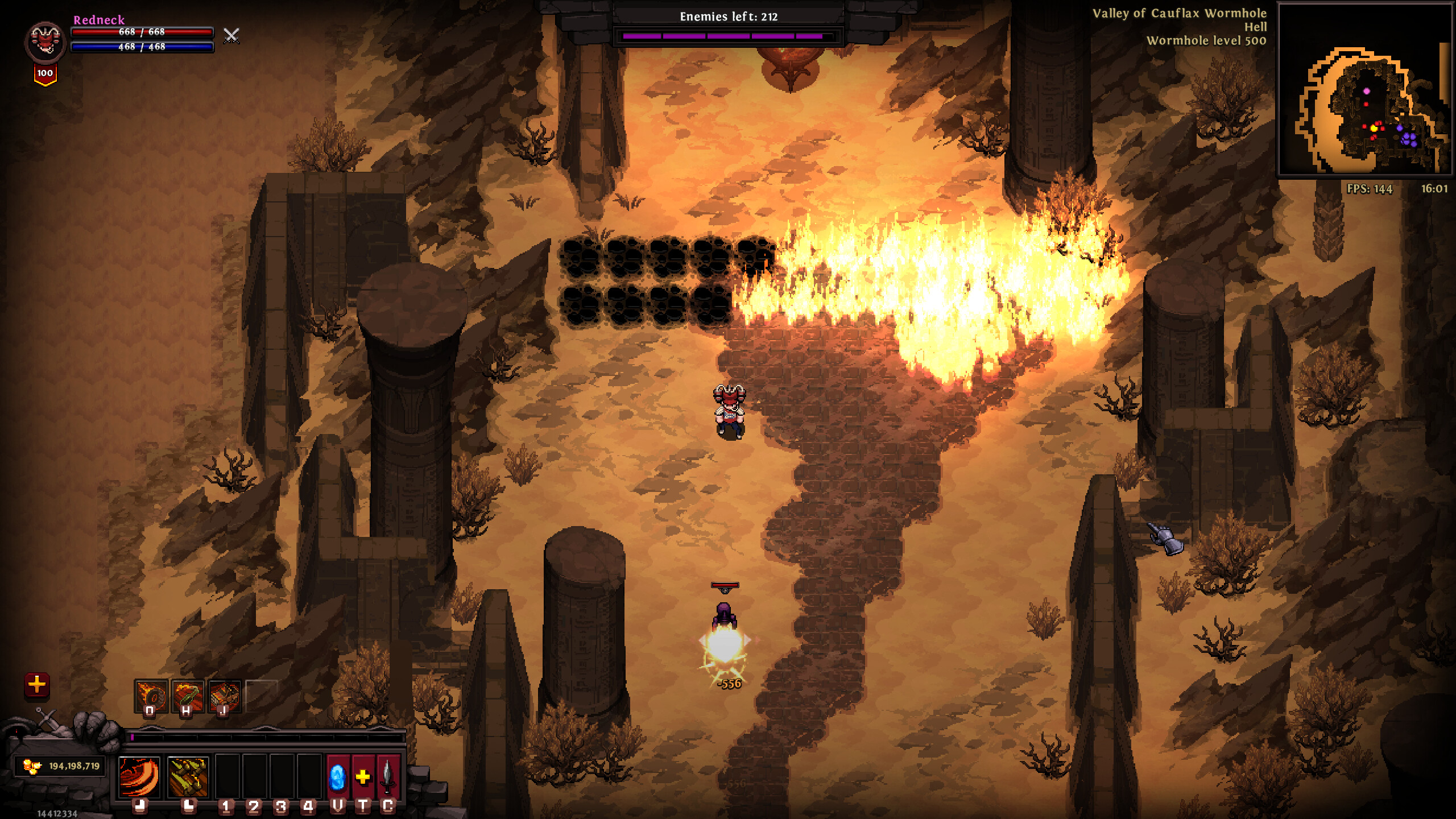 Hero Siege - Baseball Fan Redneck (Skin) screenshot 1