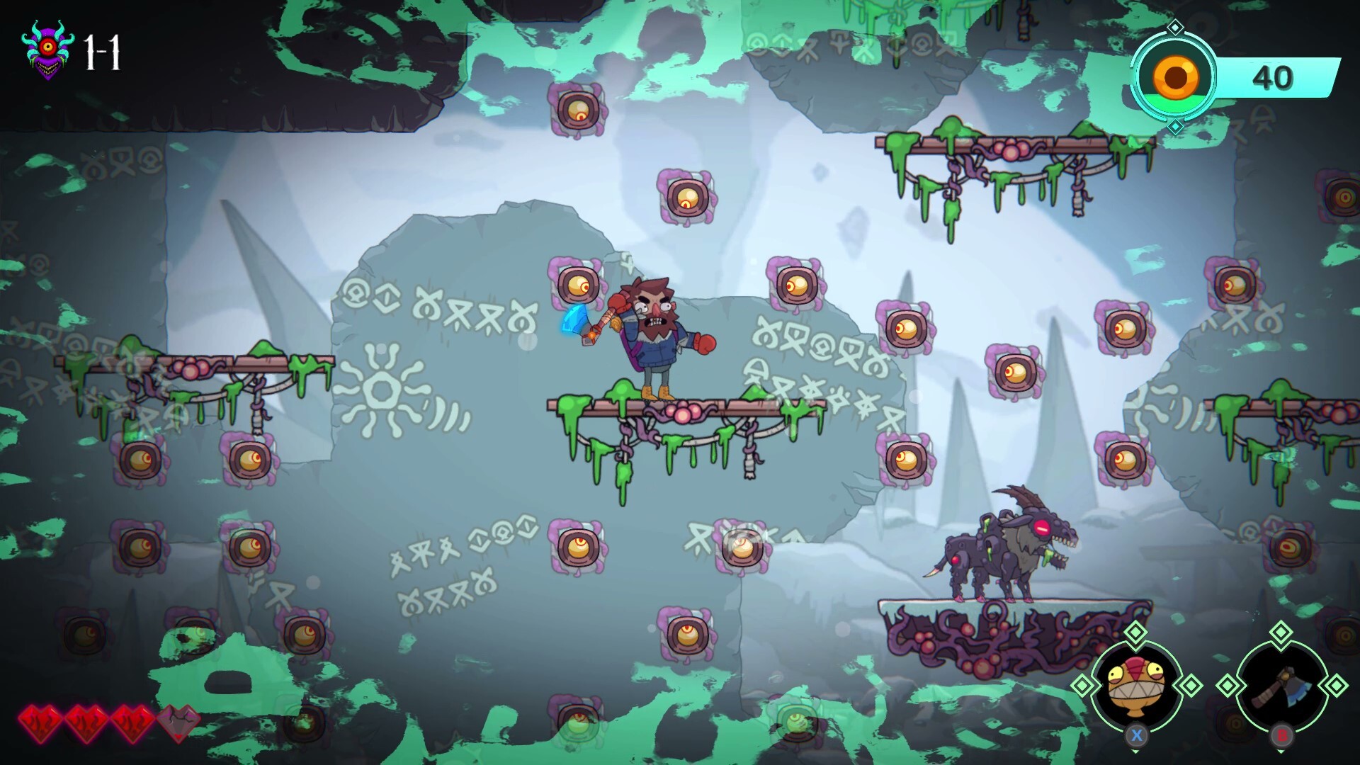 Eldritch Climb: A Cursed Ascent screenshot 2