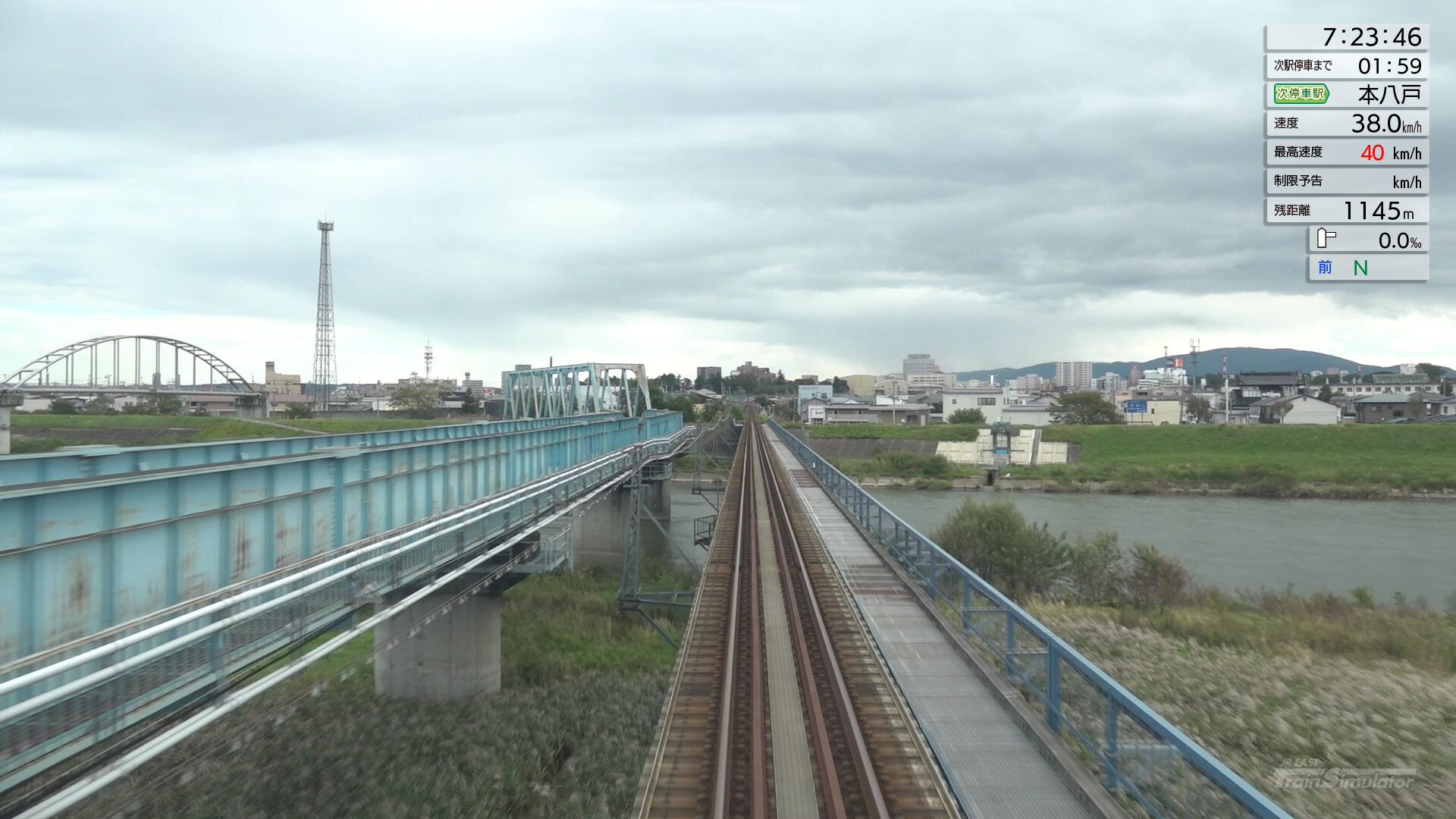 JR EAST Train Simulator: Hachinohe Line (Hachinohe to Kuji) Kiha E130-500 series screenshot 10