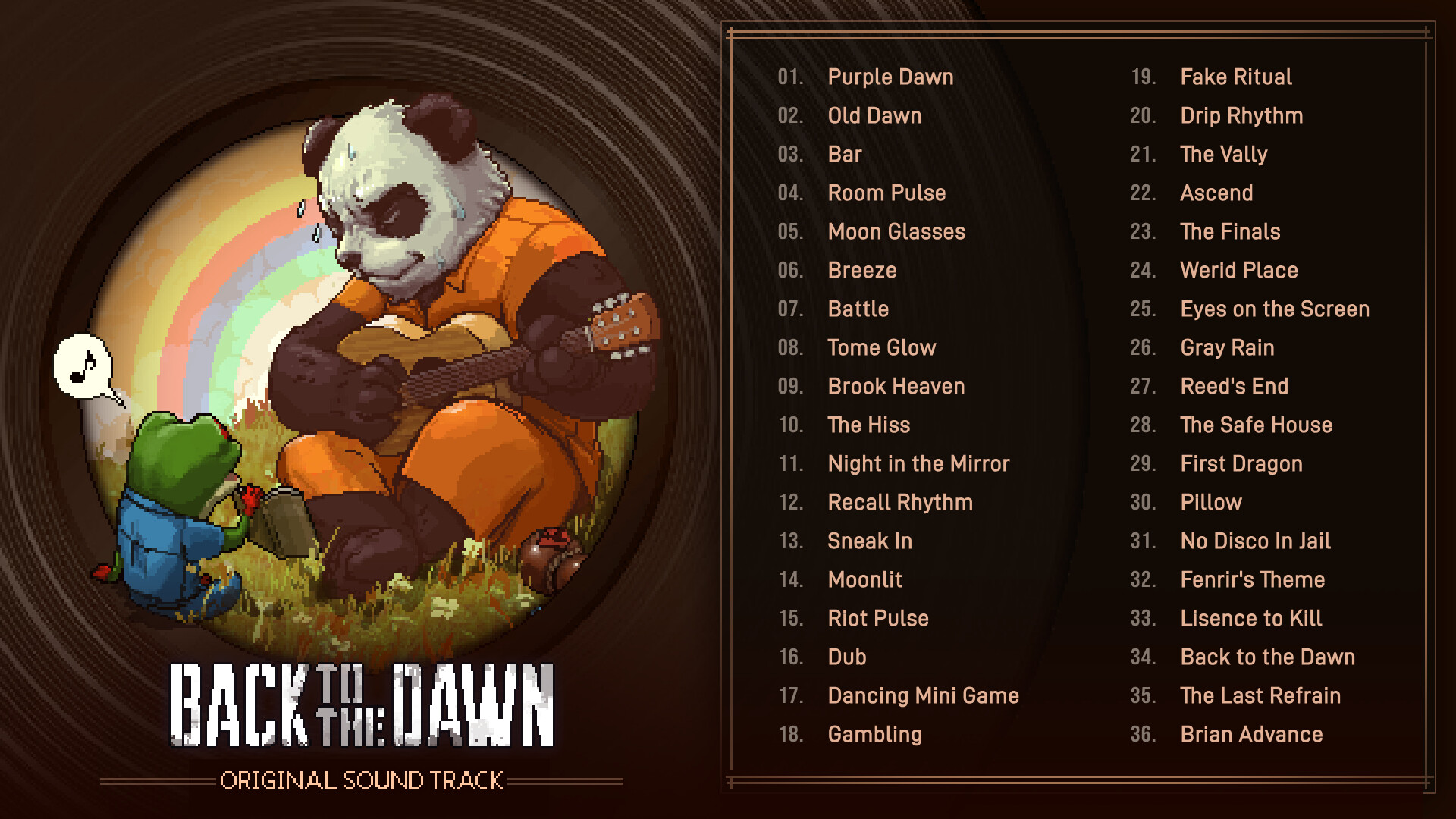 Back to the Dawn - Original Soundtrack on Steam