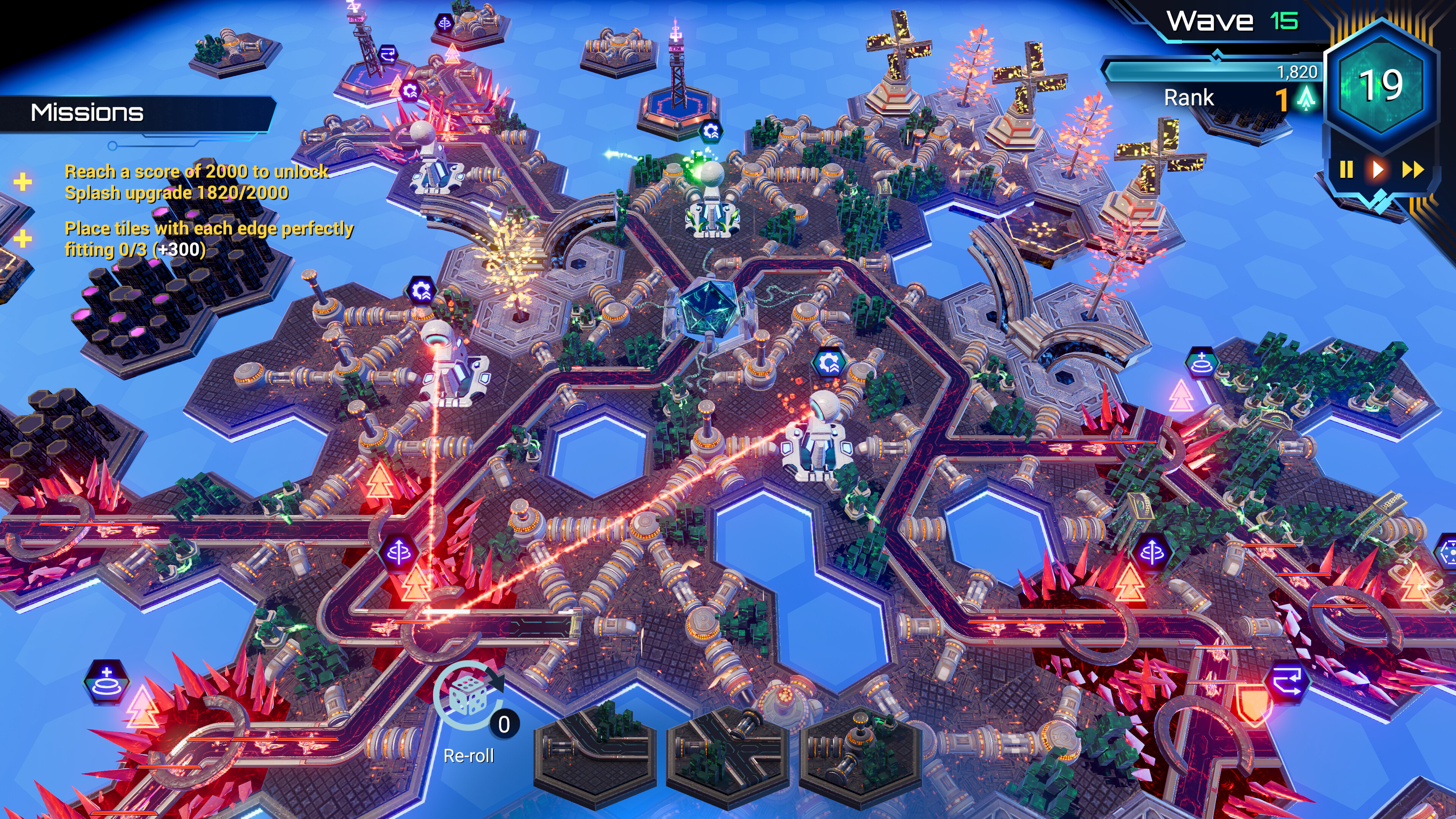 HexaScape: Cyber Defense screenshot 3