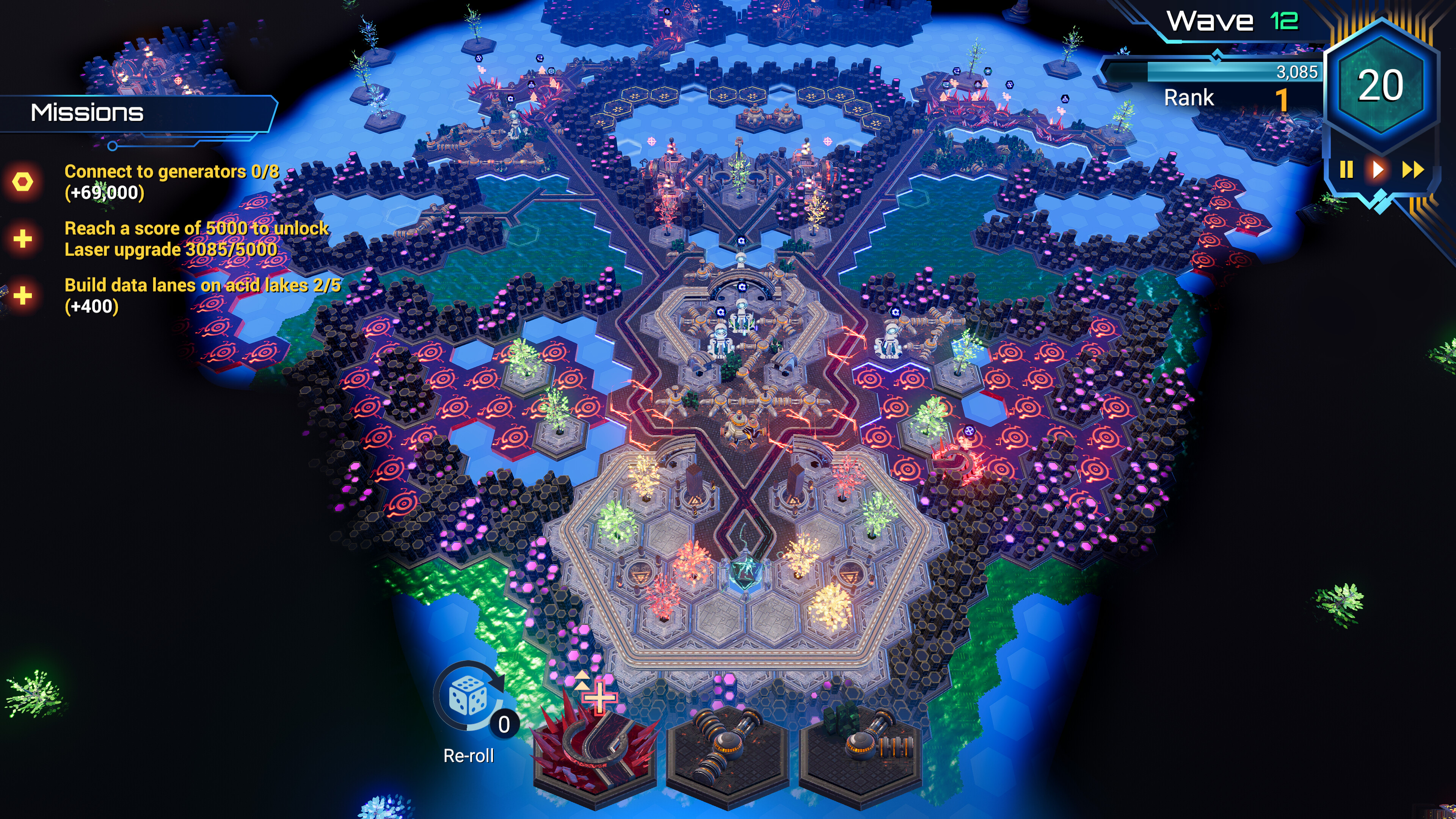 HexaScape: Cyber Defense screenshot 5