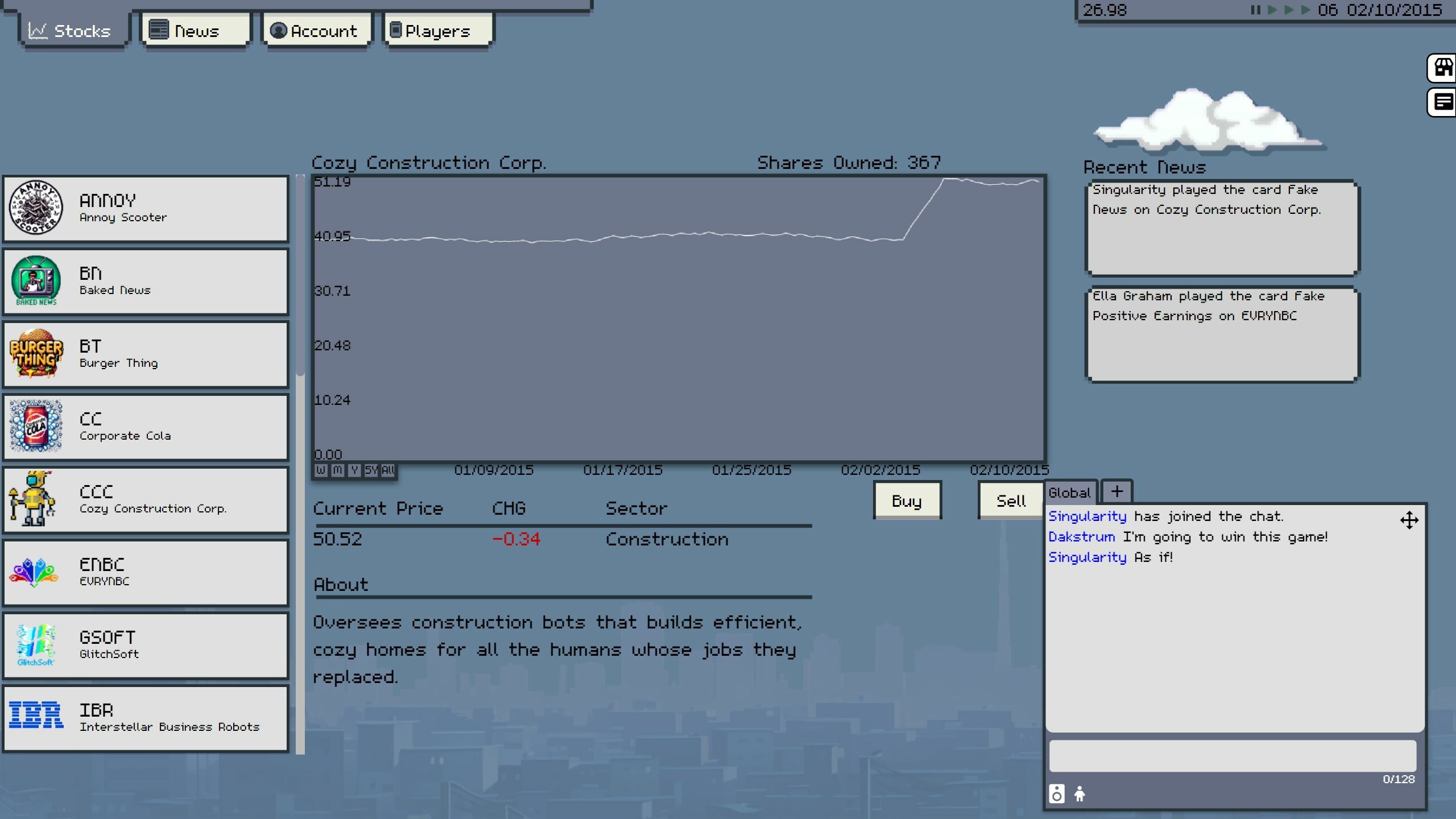 Project Stocks - Multiplayer screenshot 2