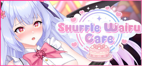 Shuffle Waifu Cafe — Steam header
