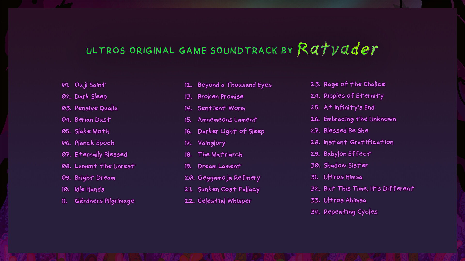 Ultros: Soundtrack screenshot 2