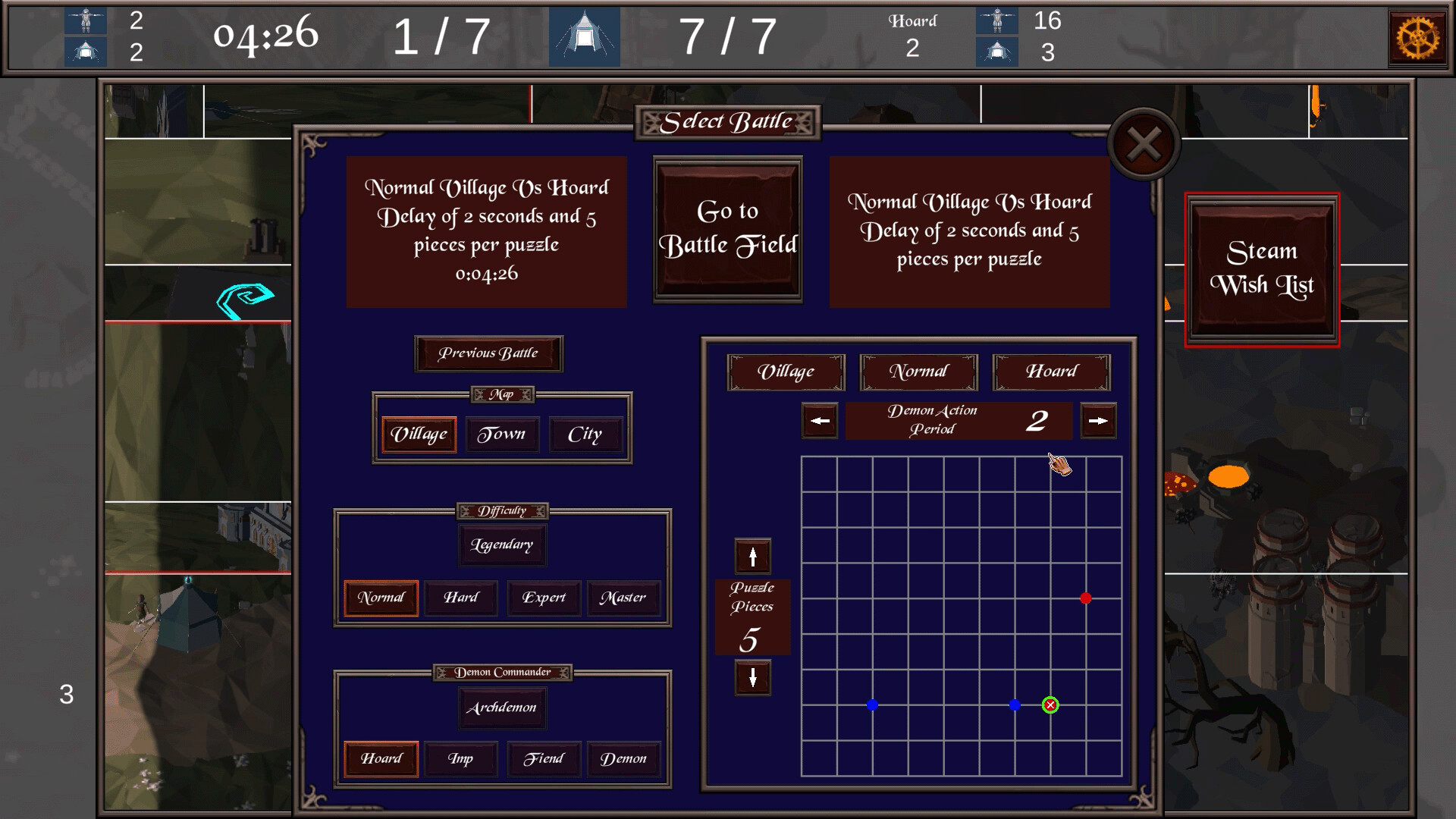 SwapPics: Knights vs Demons screenshot 3