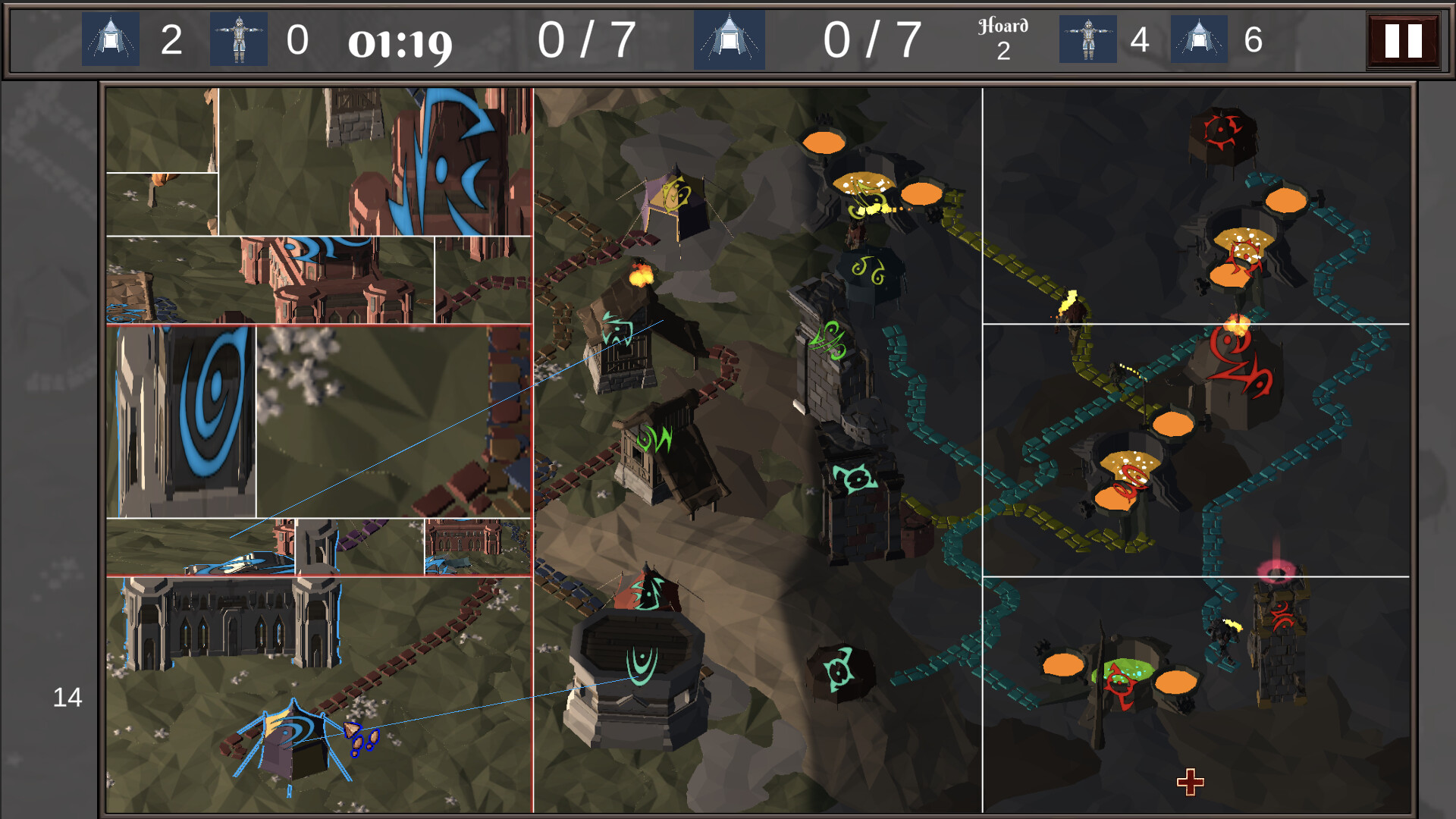 SwapPics: Knights vs Demons screenshot 2
