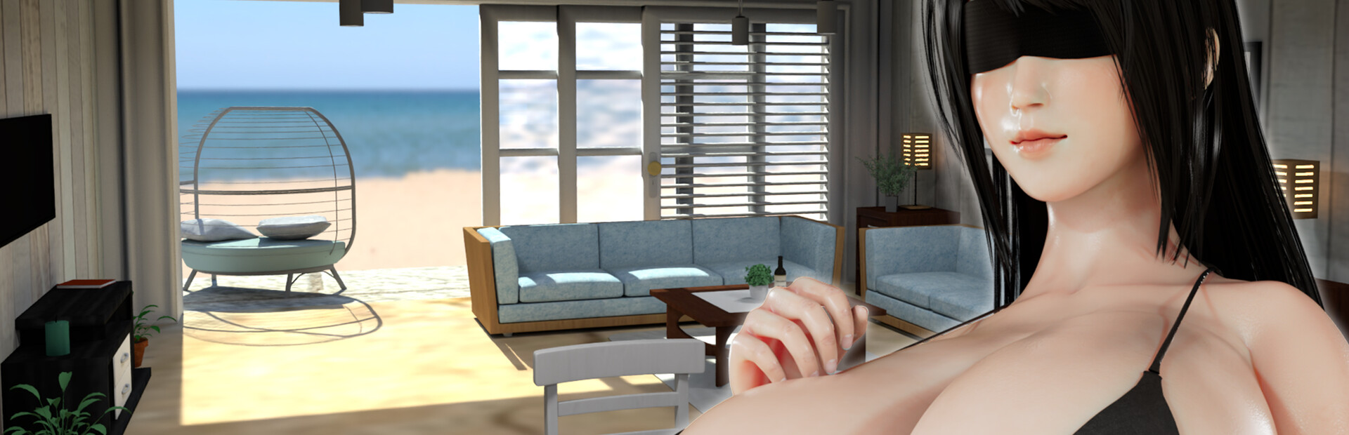 Three Days at the Seaside House with a Serving Doll